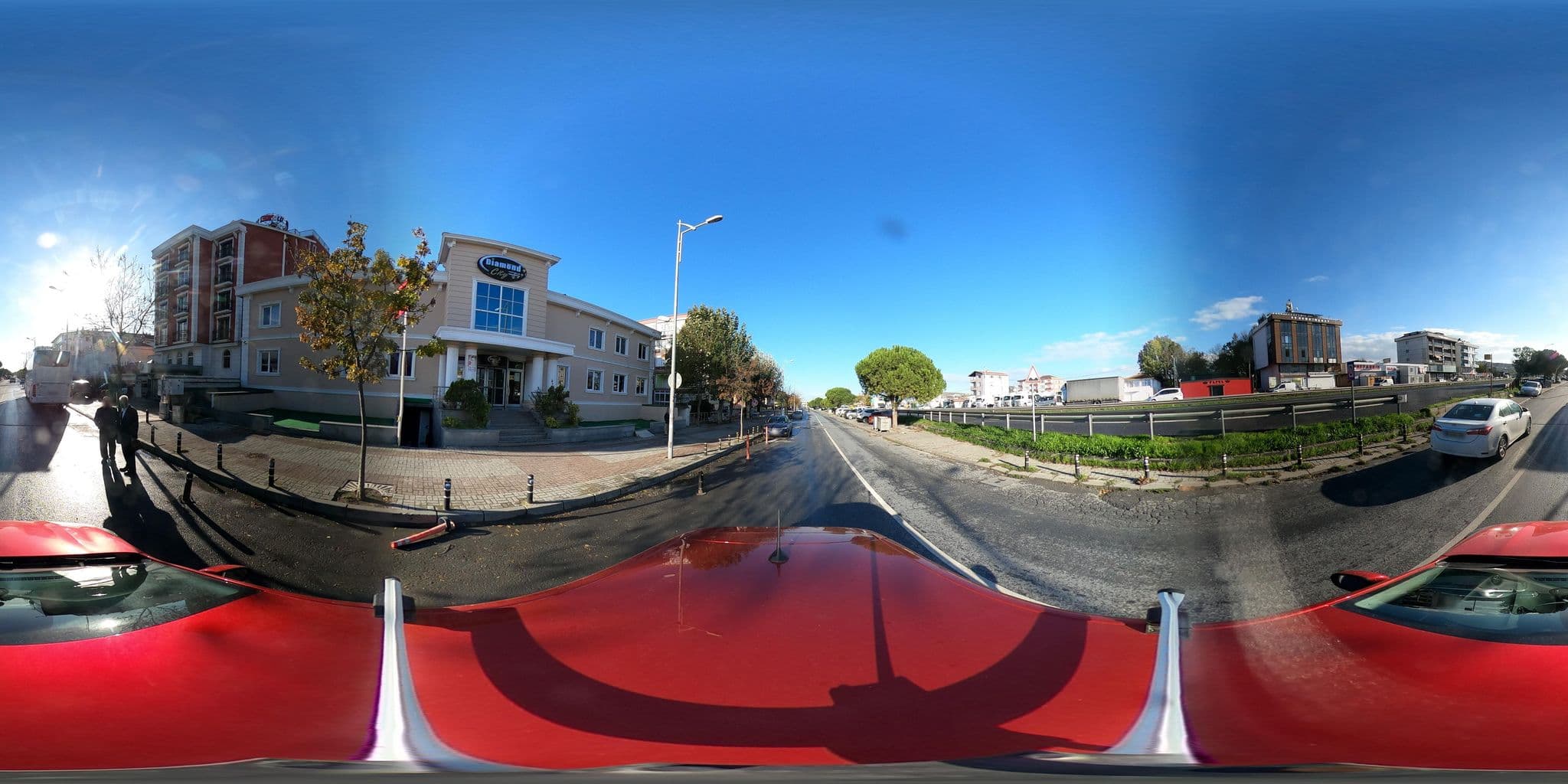 Street view near Diamond City Hotel, Kumburgaz — © ademturkmen (CC BY-SA · Mapillary)