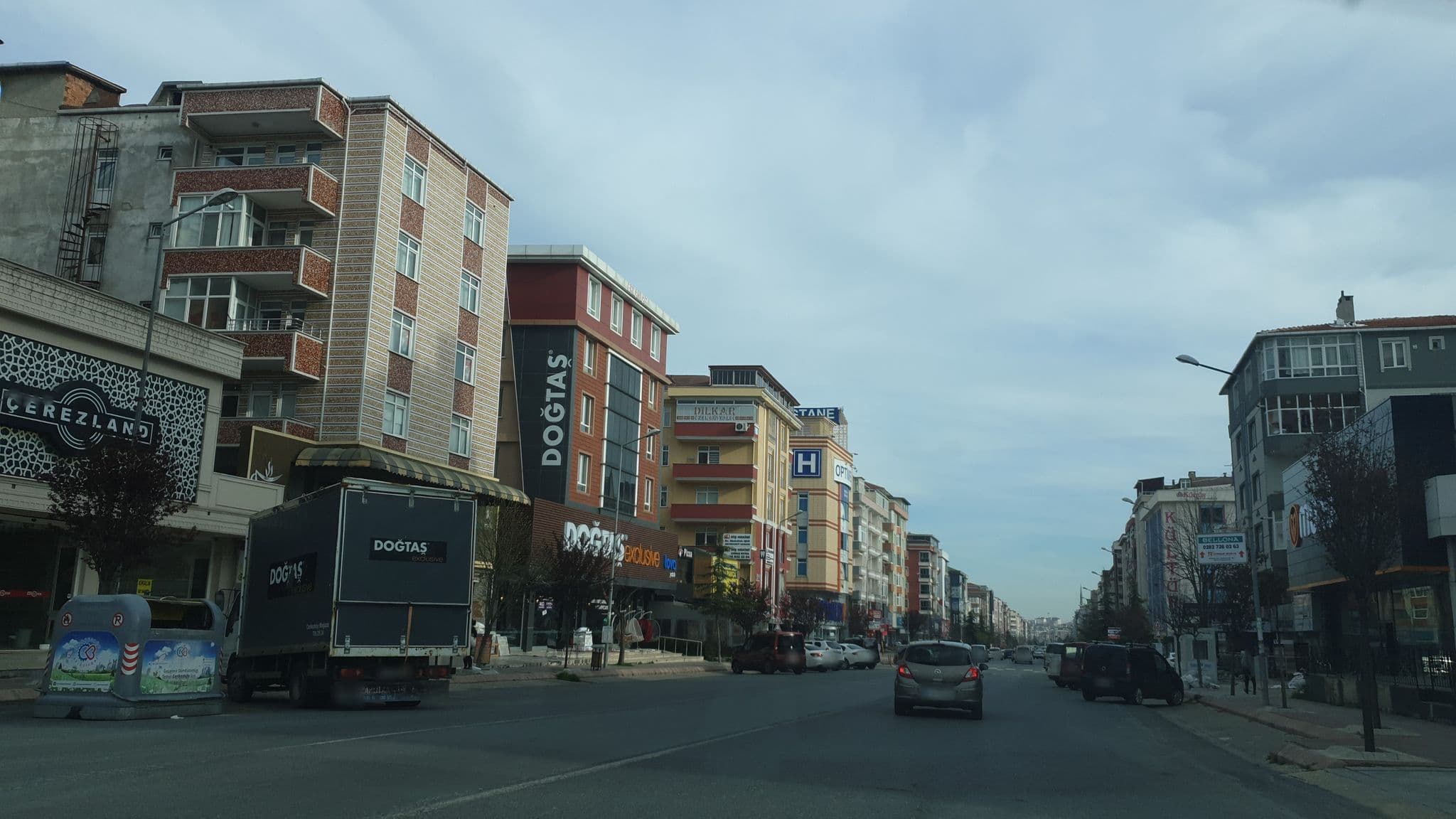 Street view near Kahve Bahane Can Sıkıntısı. Şahane, Çerkezköy — © mcamlica (CC BY-SA · Mapillary)