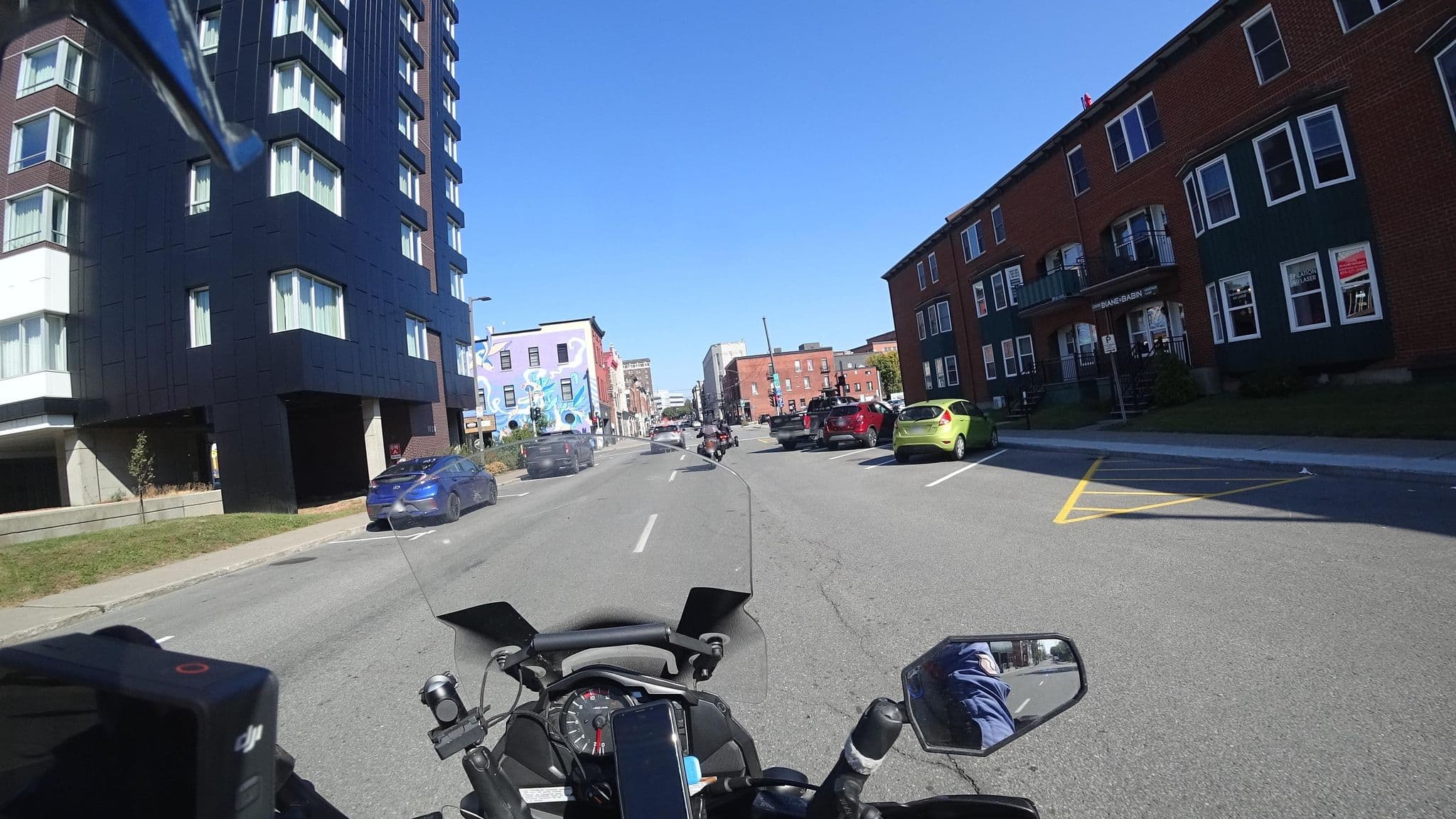 Street view near Delta Trois-Rivieres Hotel and Conference Center, Trois-Rivières — © michelcouturemotomcm (CC BY-SA · Mapillary)