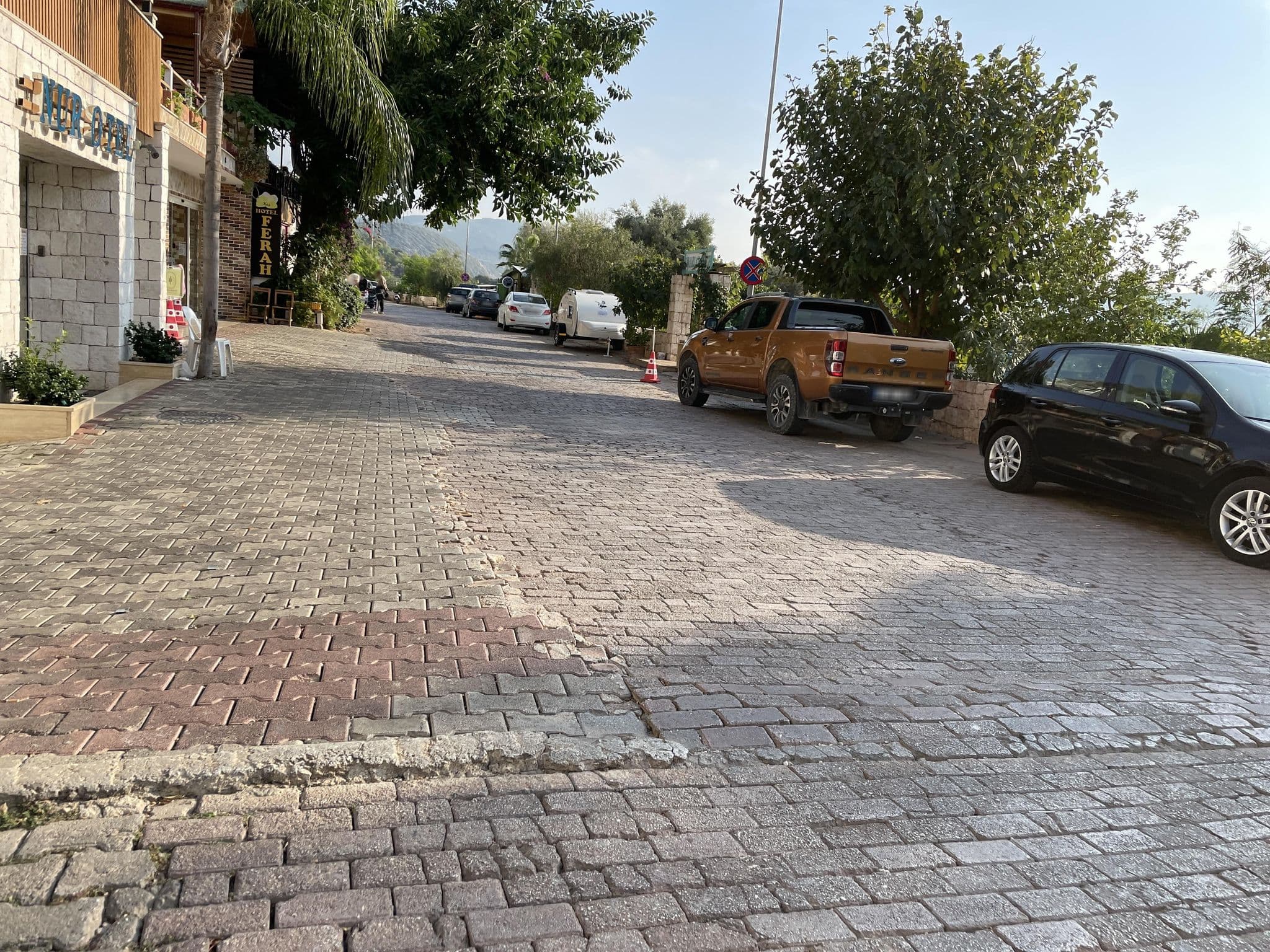 Street view near Ferah Butik Hotel, Kaş — © egorka (CC BY-SA · Mapillary)