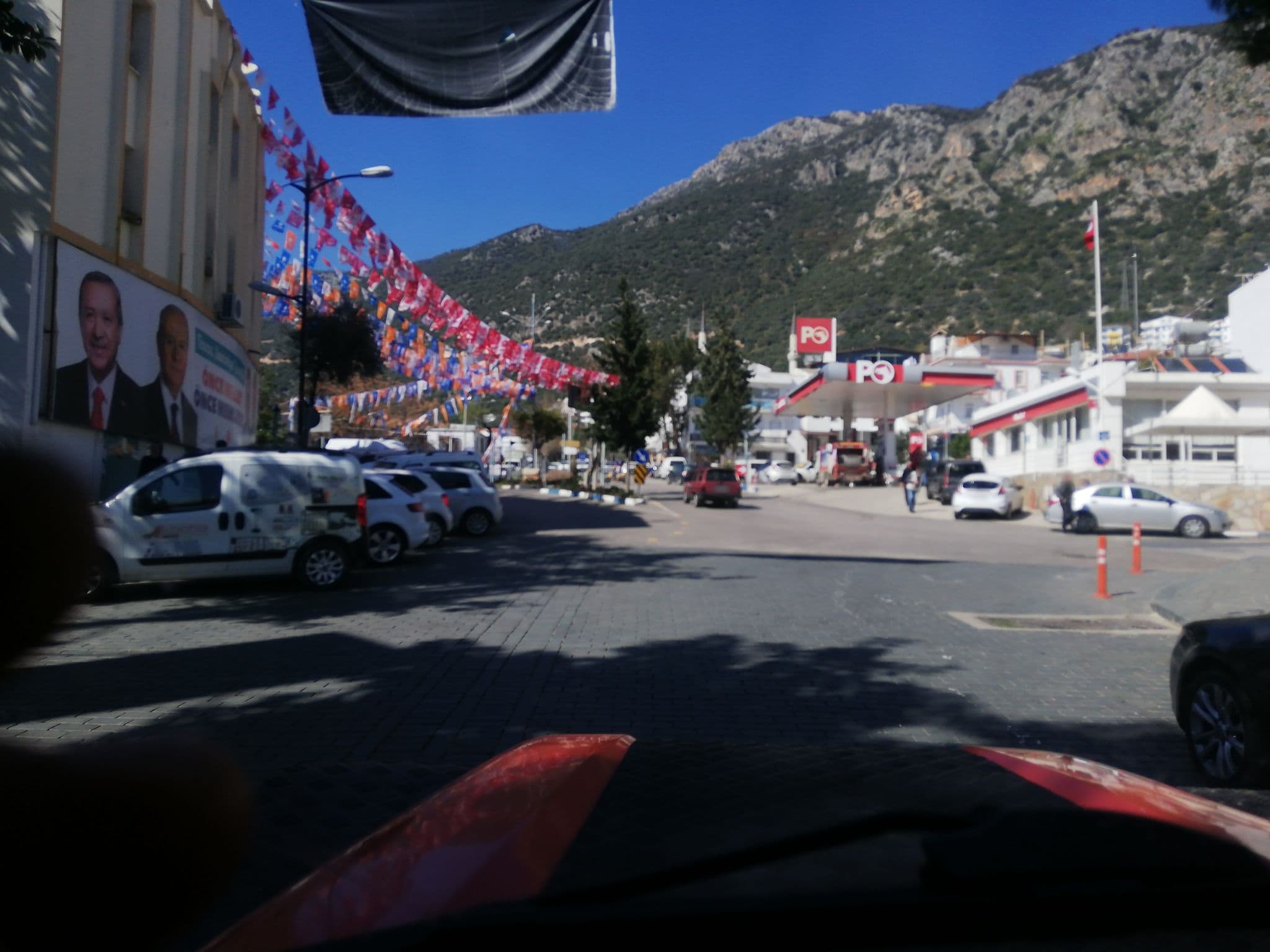 Street view near Mare Nostrum Apart, Kaş — © nazif (CC BY-SA · Mapillary)