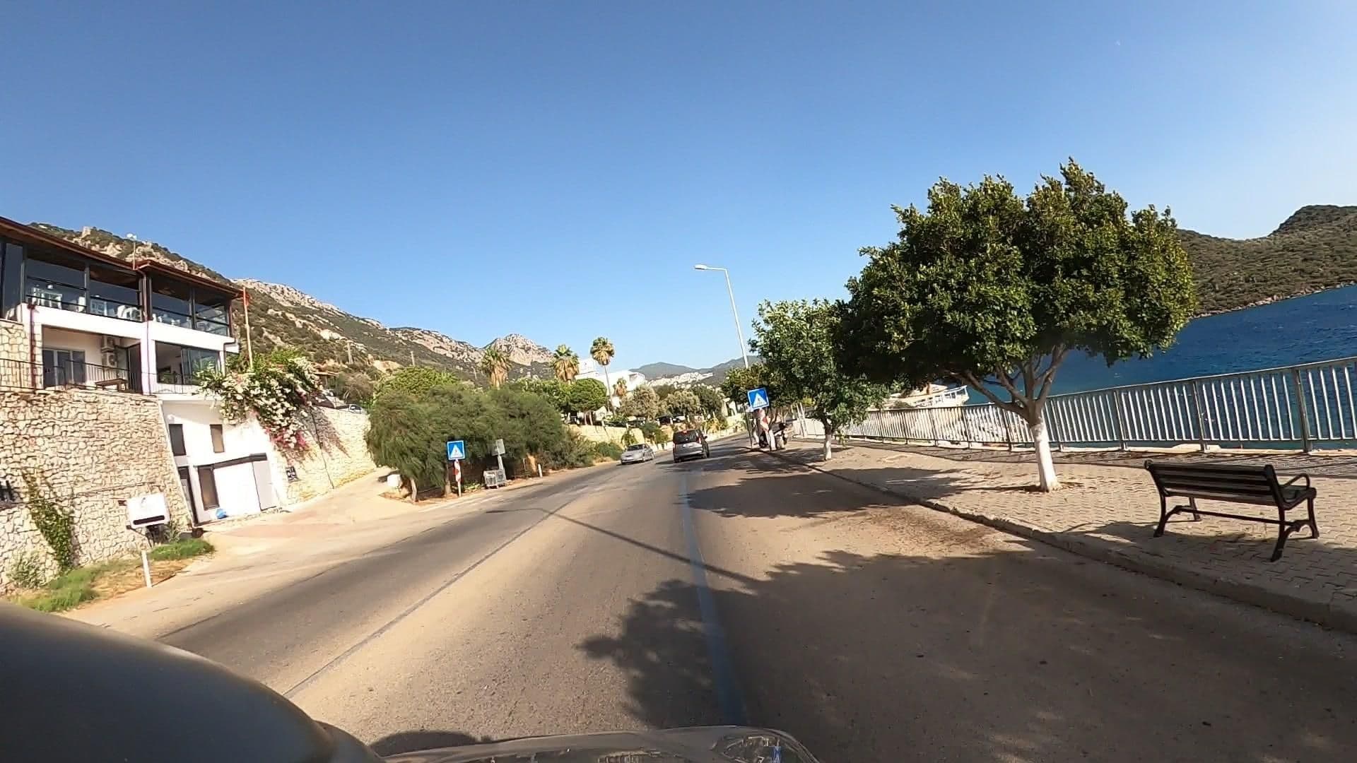 Street view near Ağa Hotel, Kaş — © asturksever (CC BY-SA · Mapillary)