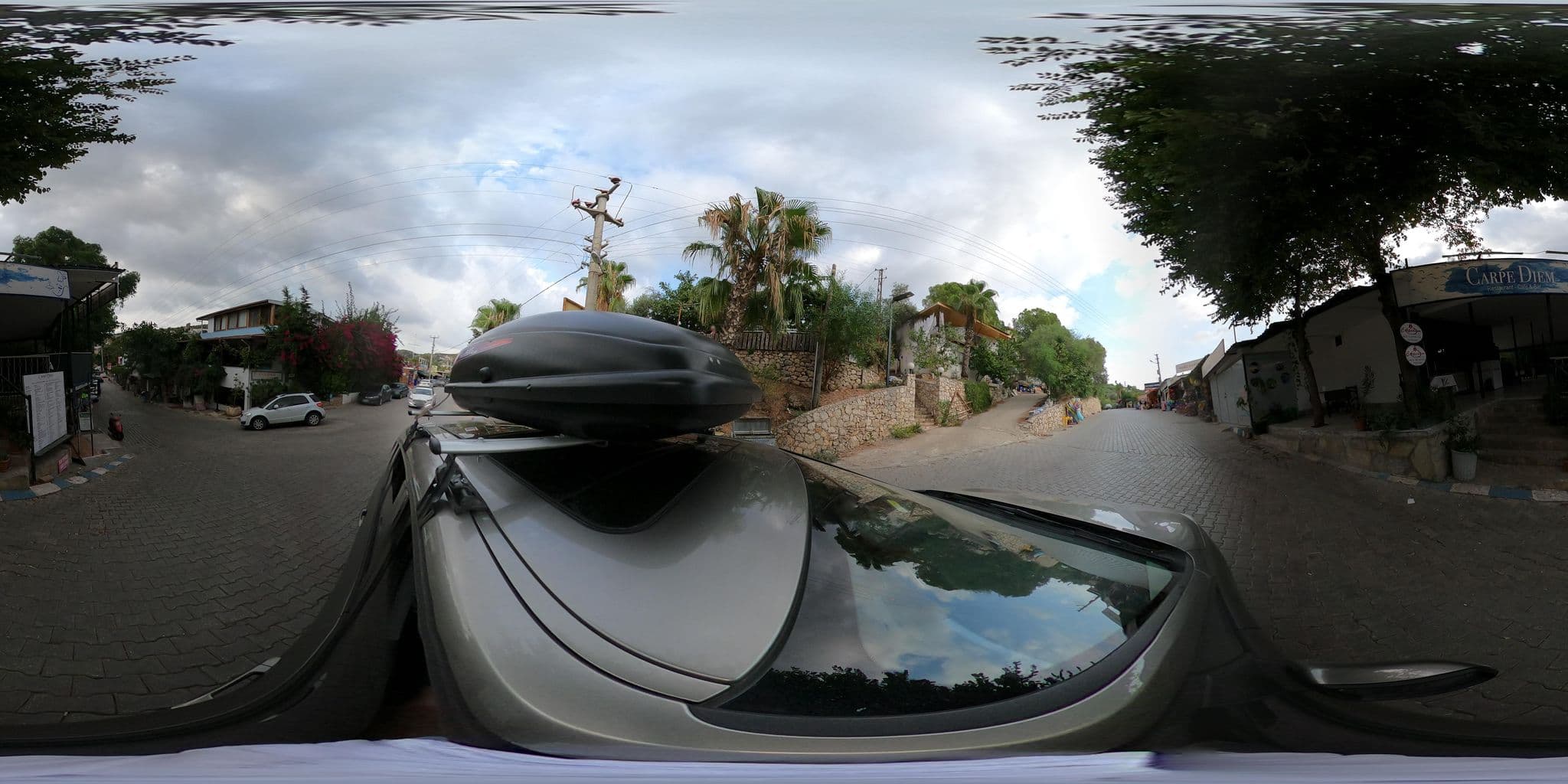 Street view near Delfin Hotel Pool Bar, Kalkan — © asturksever (CC BY-SA · Mapillary)