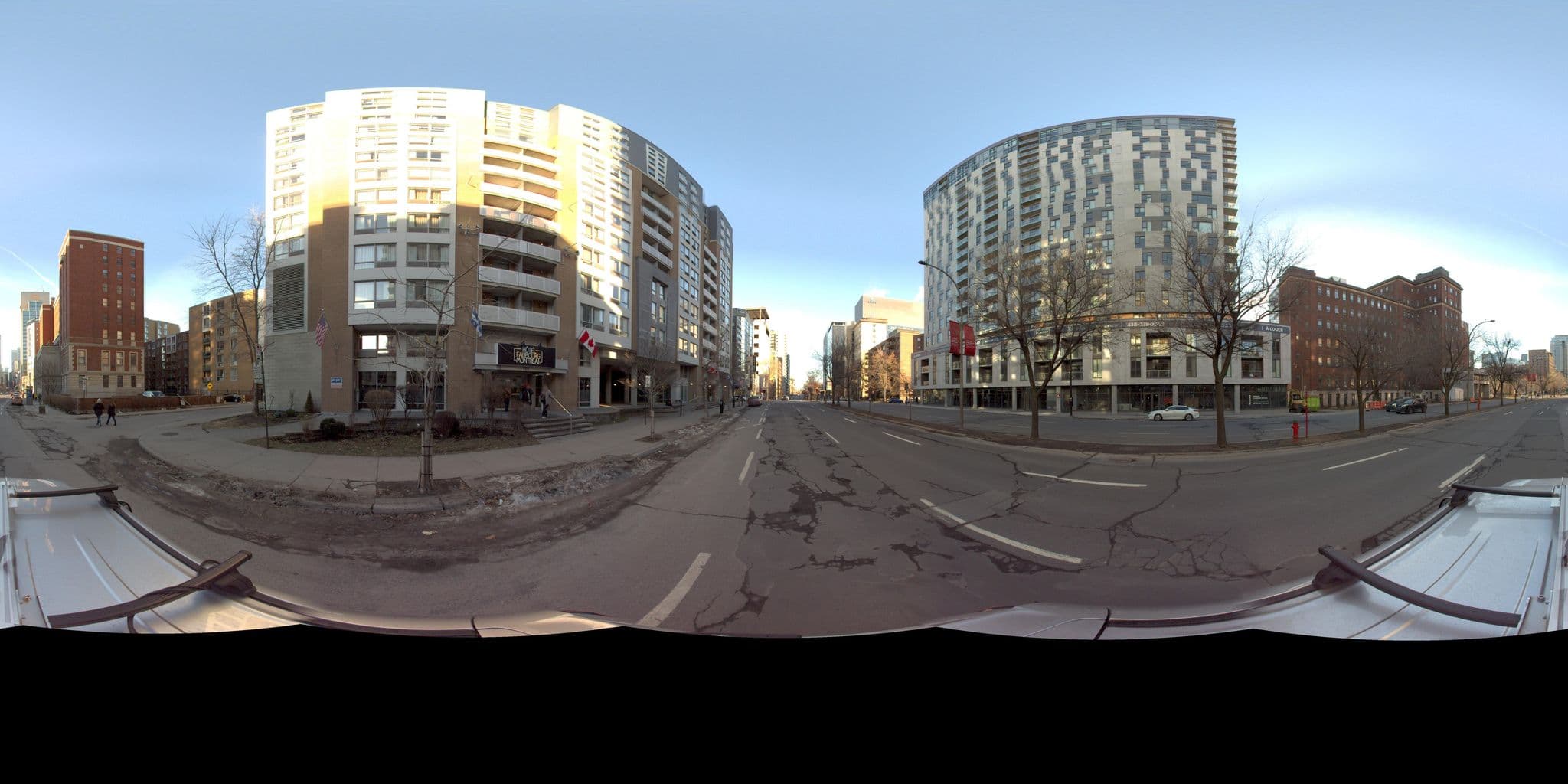 Street view near Hôtel Faubourg Montréal, Milton-Parc — © VdM (CC BY-SA · Mapillary)