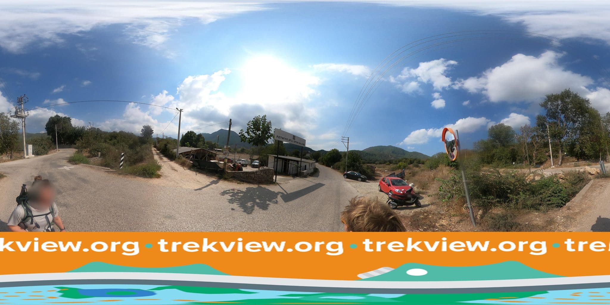 Street view near Freya Suites Kayaköy, Ölüdeniz — © trekviewed (CC BY-SA · Mapillary)