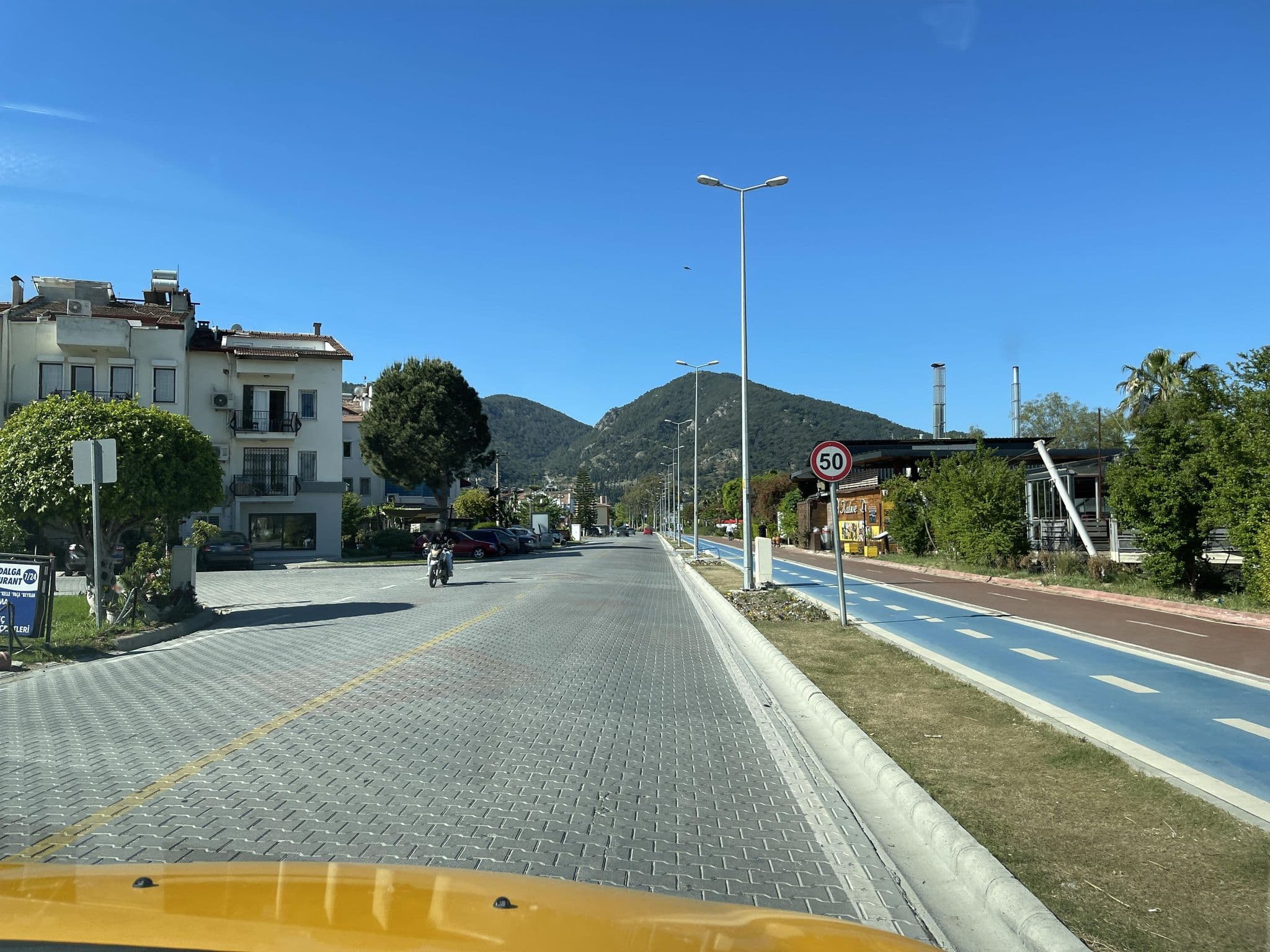 Street view near Orka Hotel, Fethiye — © hind (CC BY-SA · Mapillary)