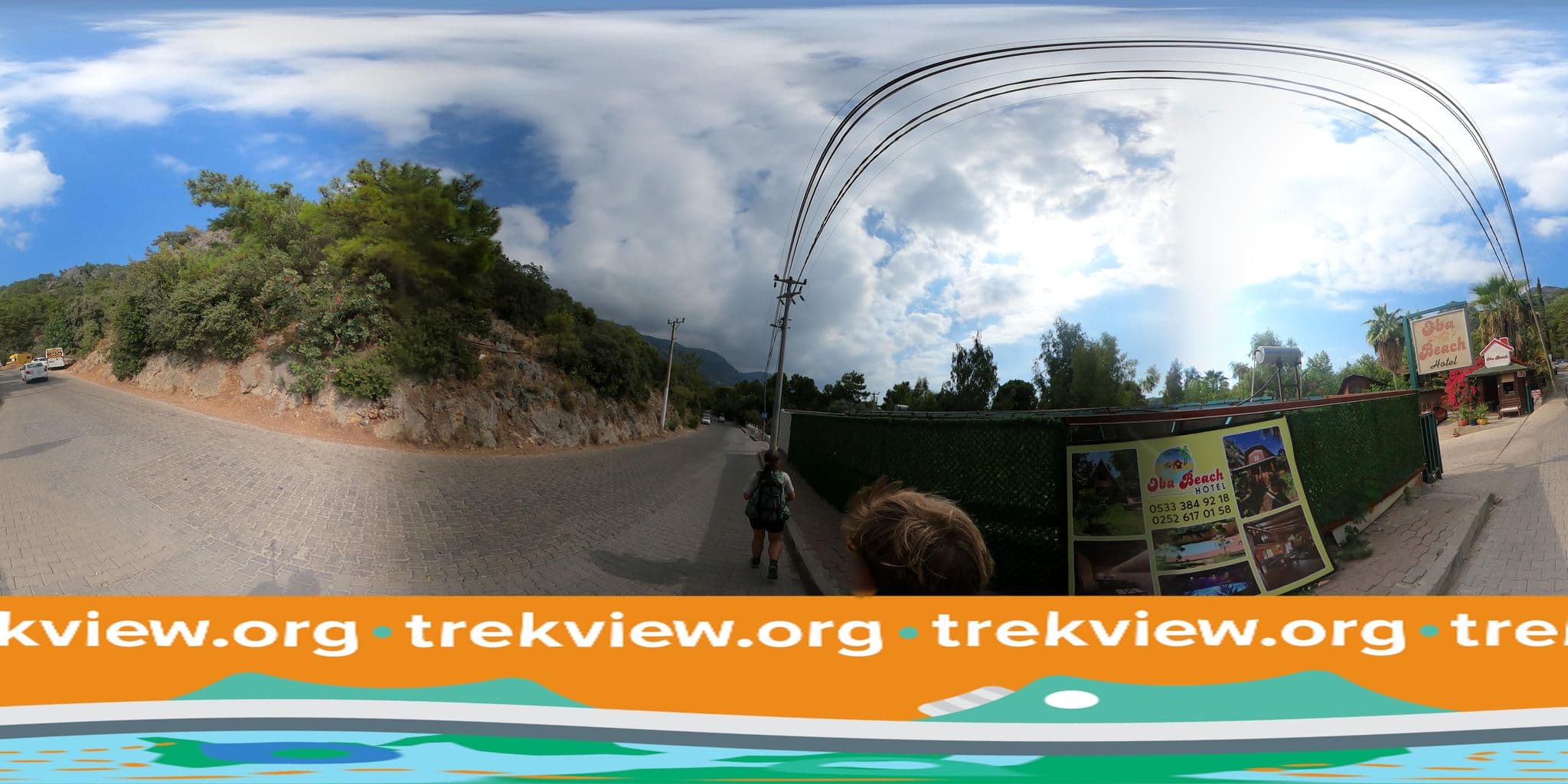 Street view near Oba Beach Hotel, Ölüdeniz — © trekviewed (CC BY-SA · Mapillary)