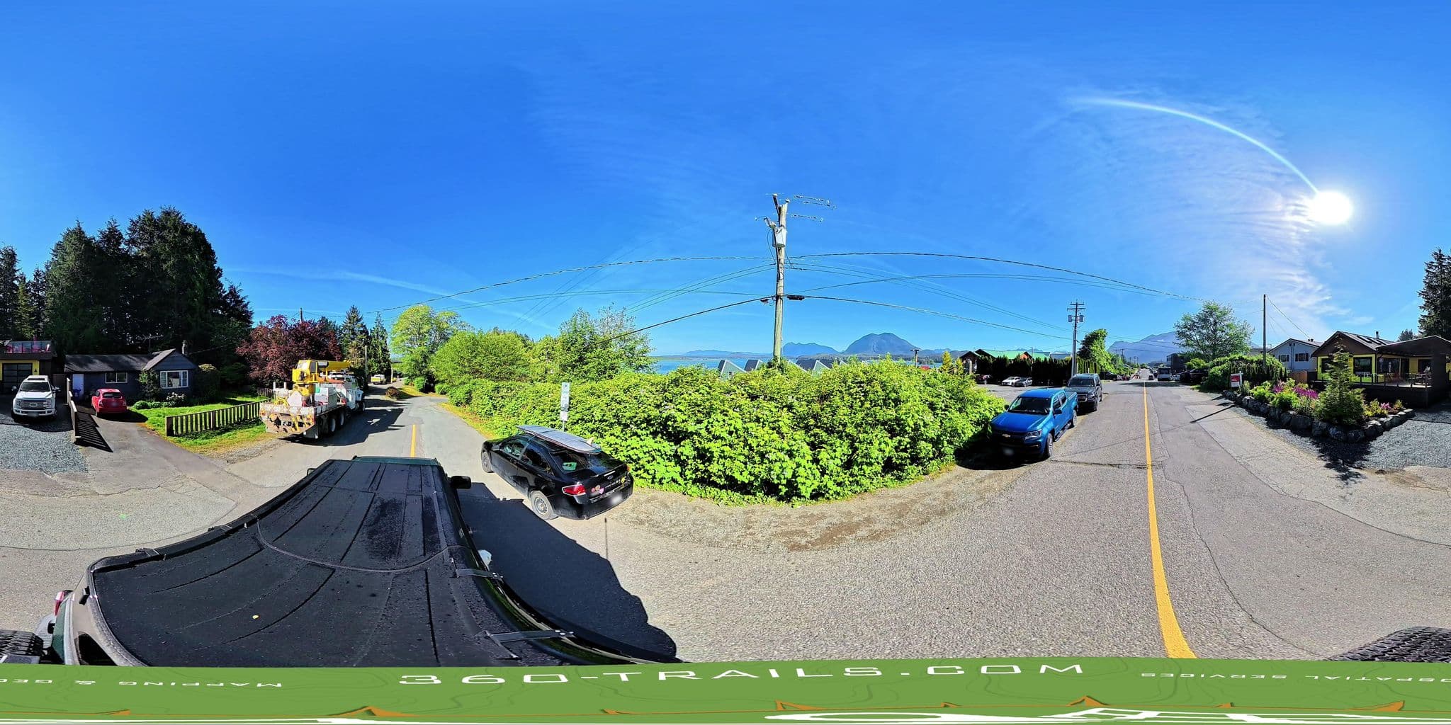 Street view near Tofino Travellers Guesthouse, Tofino — © ContraBand (CC BY-SA · Mapillary)
