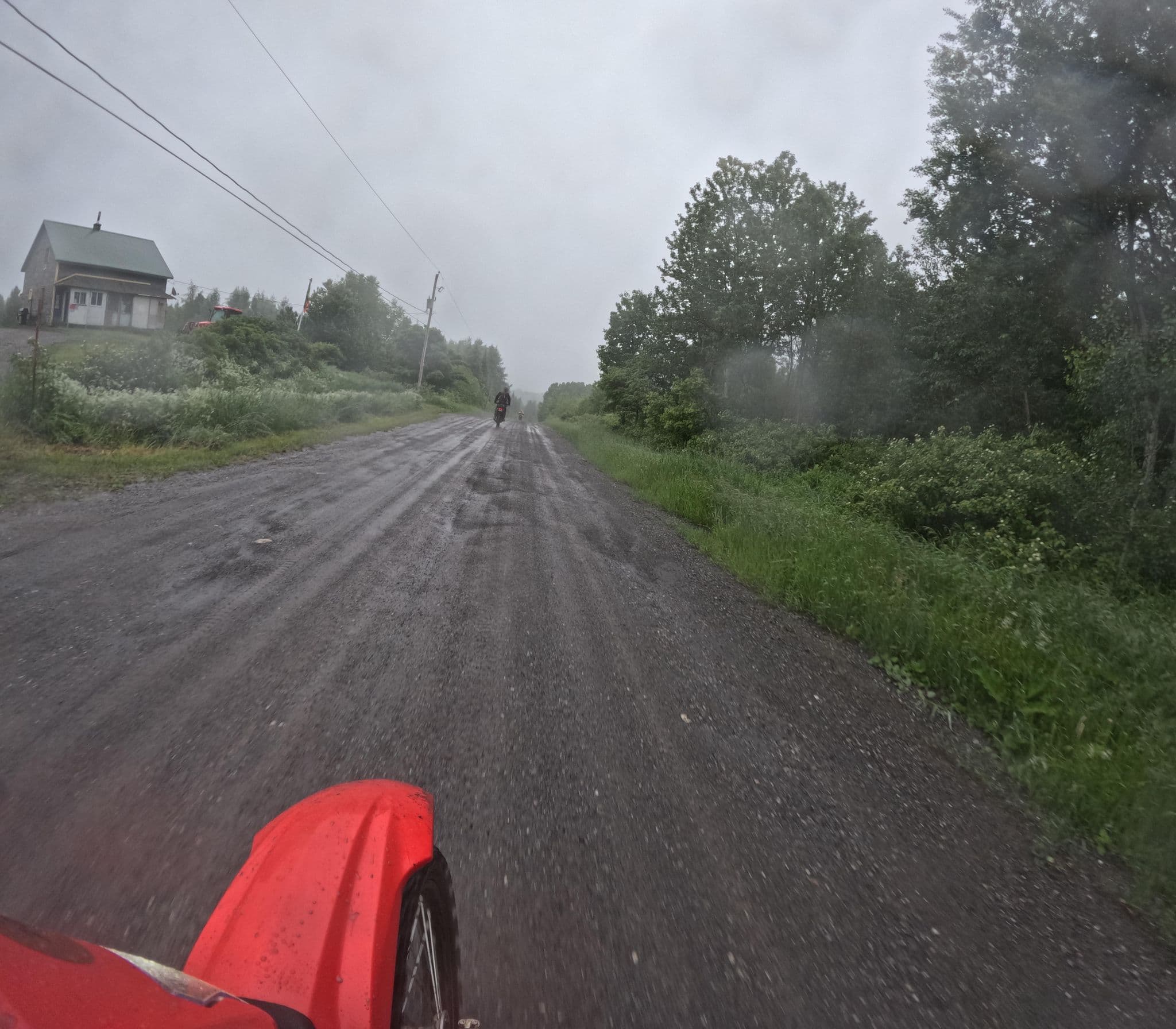 Street view near La maison du géographe, Saint-Ulric — © pfbreton (CC BY-SA · Mapillary)