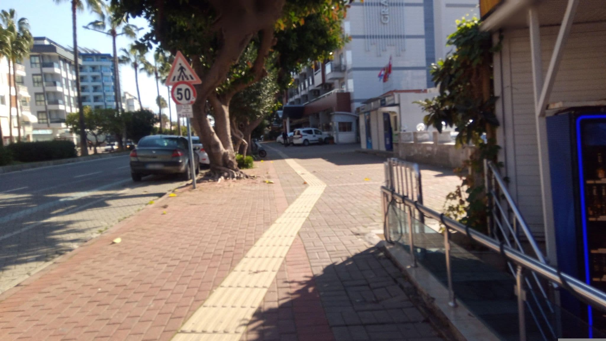 Street view near Blue Hawaii Otel, Alanya — © shoorick (CC BY-SA · Mapillary)