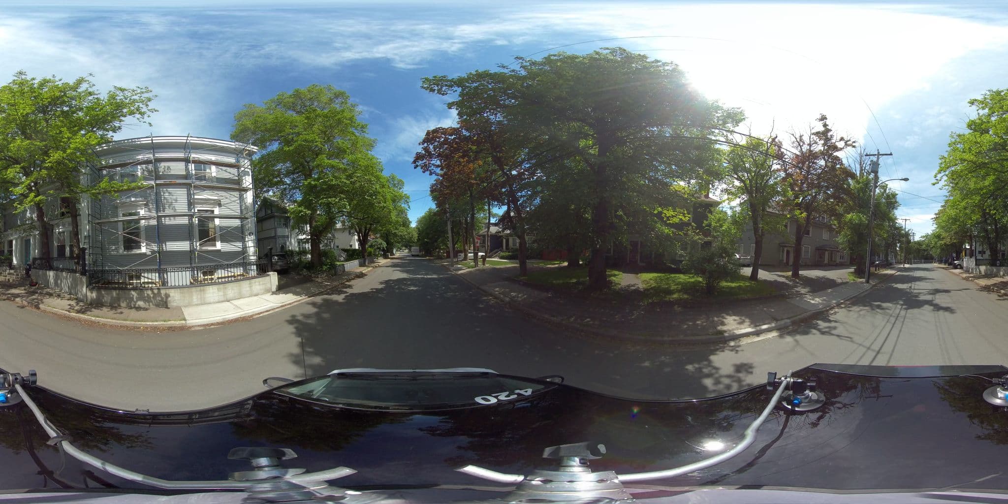 Street view near The Captain's Quarters, Fort William — © lis_stjohns (CC BY-SA · Mapillary)