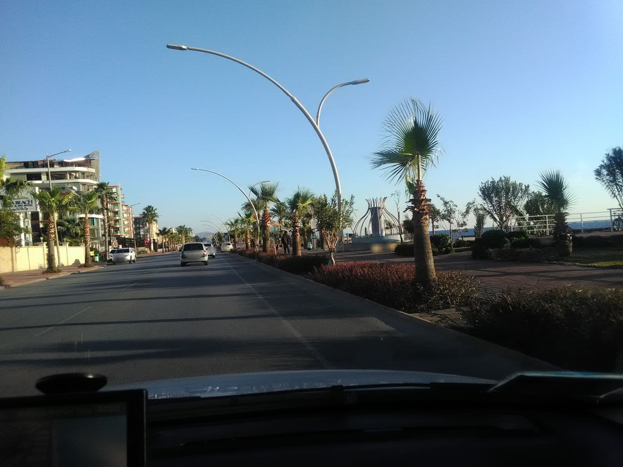 Street view near Kaila Beach Hotel, Tosmur — © andershl (CC BY-SA · Mapillary)