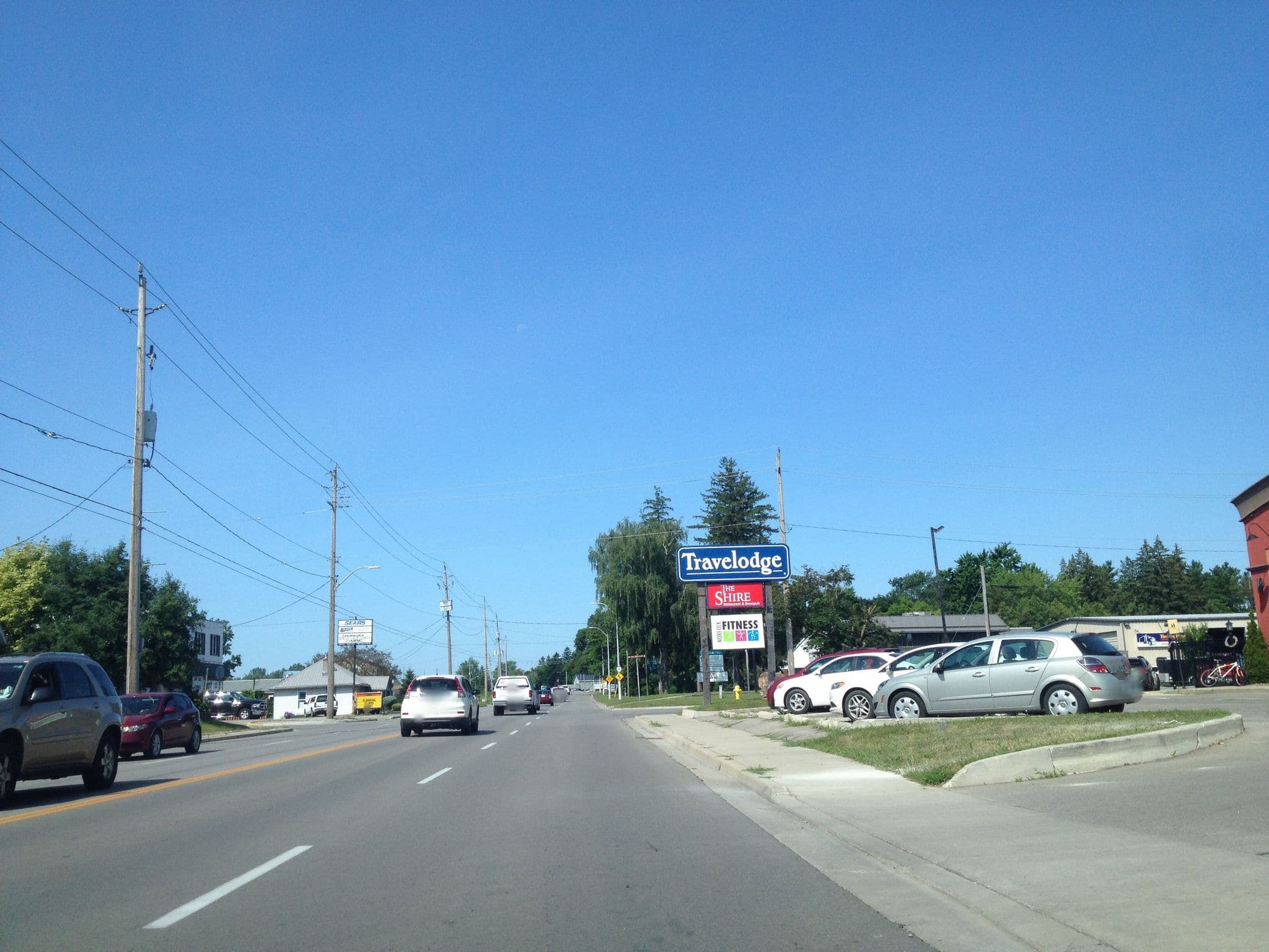 Street view near Travelodge Simcoe, Simcoe — © elgaard (CC BY-SA · Mapillary)