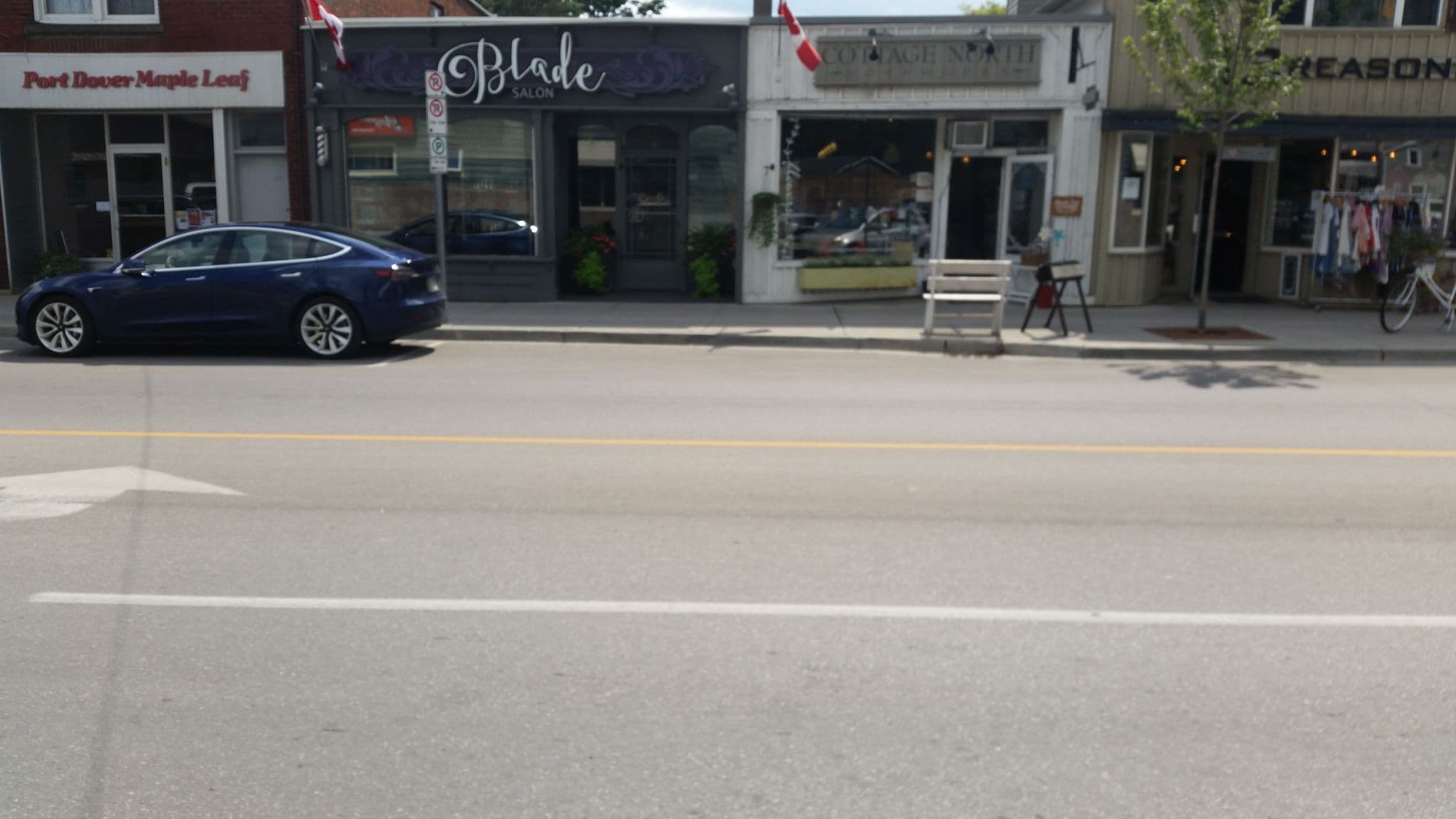 Street view near Angelo's, Simcoe — © elgaard (CC BY-SA · Mapillary)