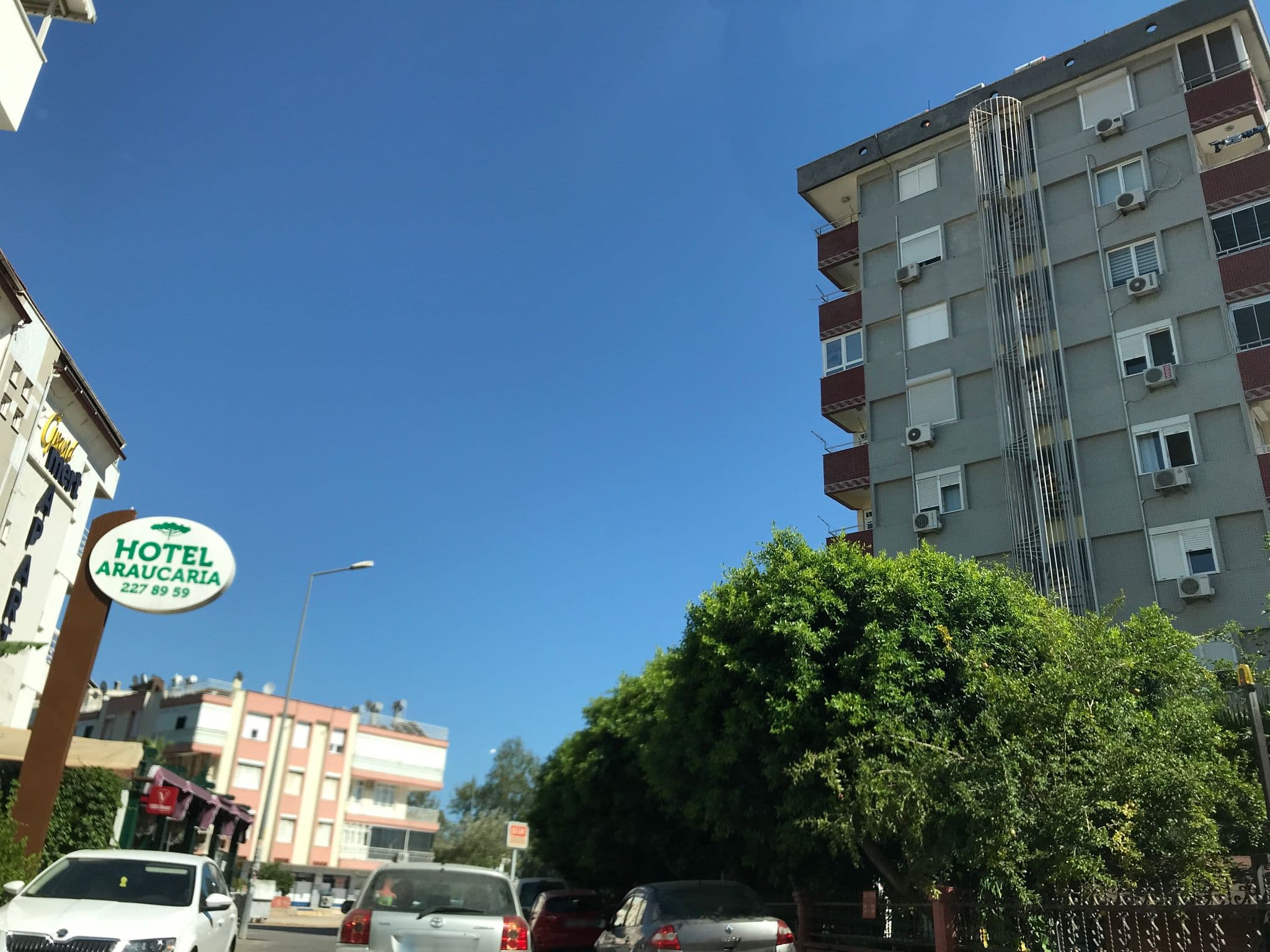 Street view near Hotel araucaria, Antalya — © ferahkoksal (CC BY-SA · Mapillary)
