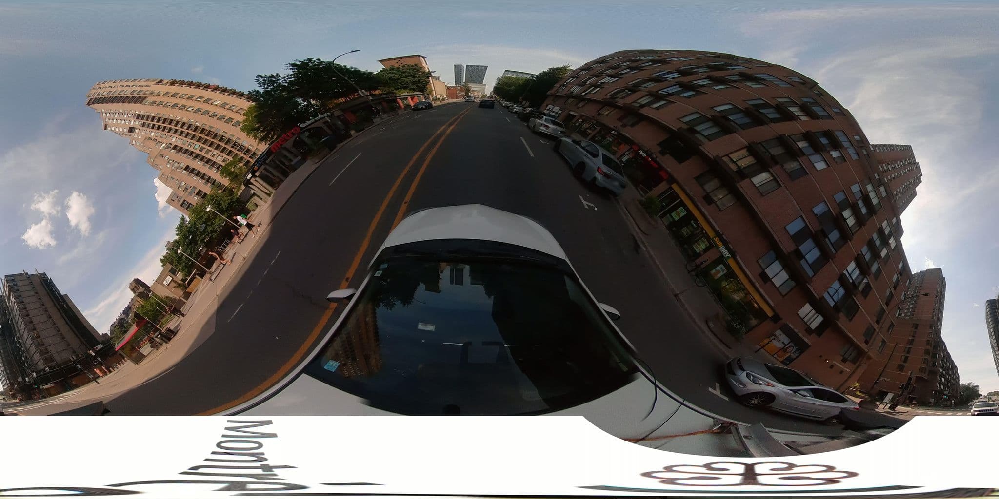 Street view near La Cité Apartments, Milton-Parc — © VdM (CC BY-SA · Mapillary)