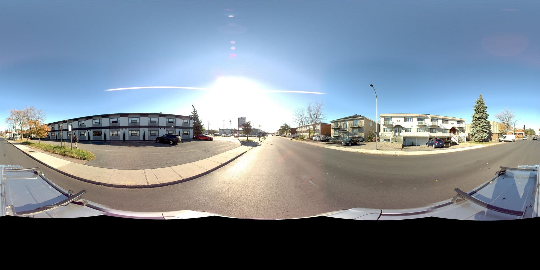 Street view near Hotel Newstar, Saint-Léonard — © VdM (CC BY-SA · Mapillary)