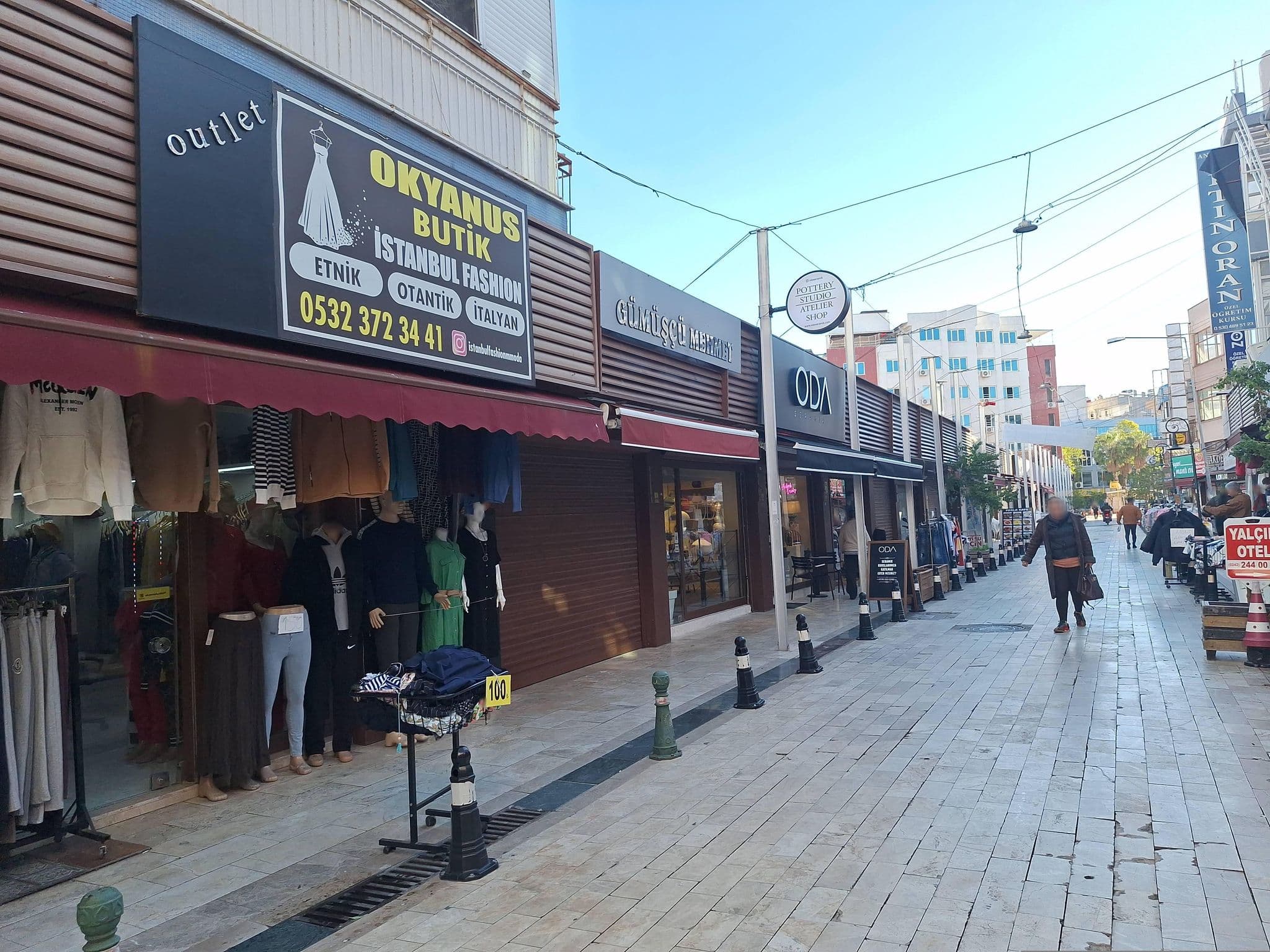 Street view near Leliko Suites, Antalya — © Guria (CC BY-SA · Mapillary)