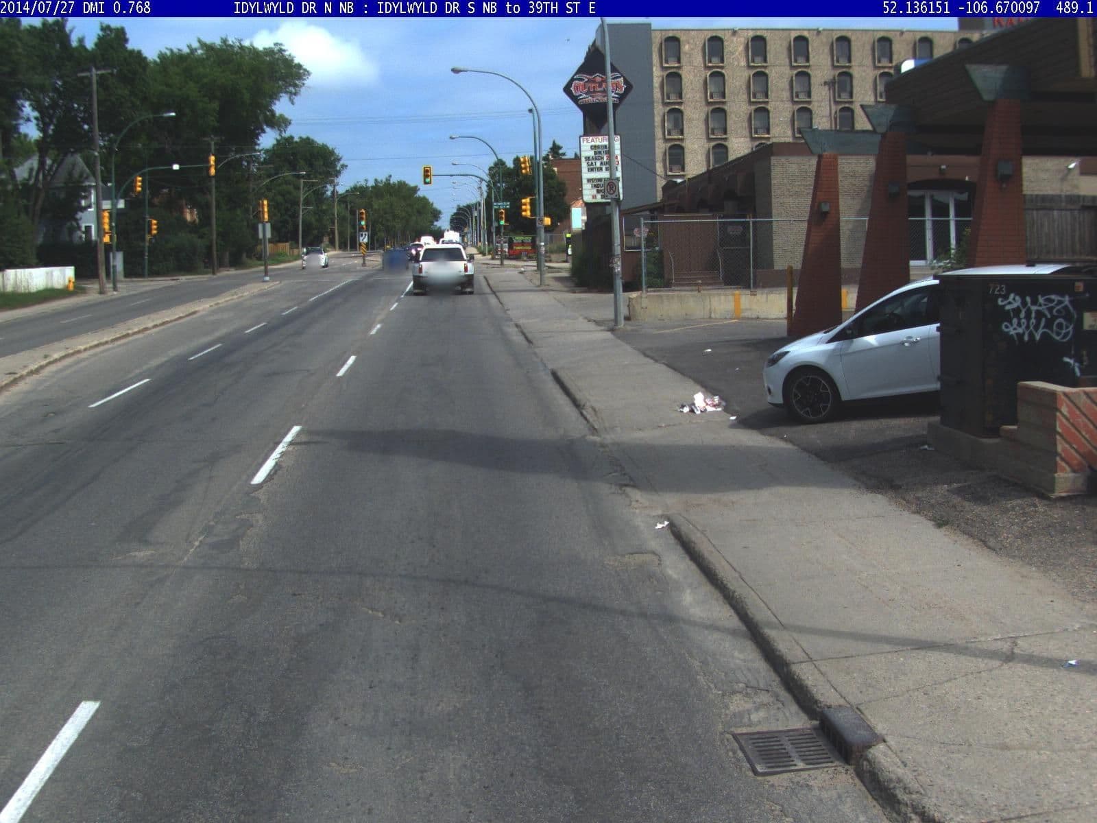 Street view near Venture Inn, Saskatoon — © sbailey (CC BY-SA · Mapillary)