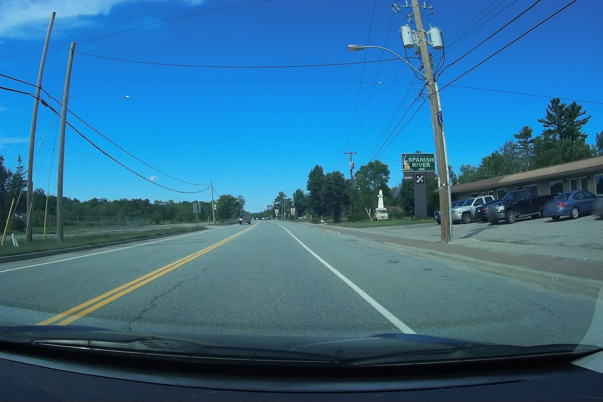Street view near Spanish River Inn, Elliot Lake — © didymops (CC BY-SA · Mapillary)