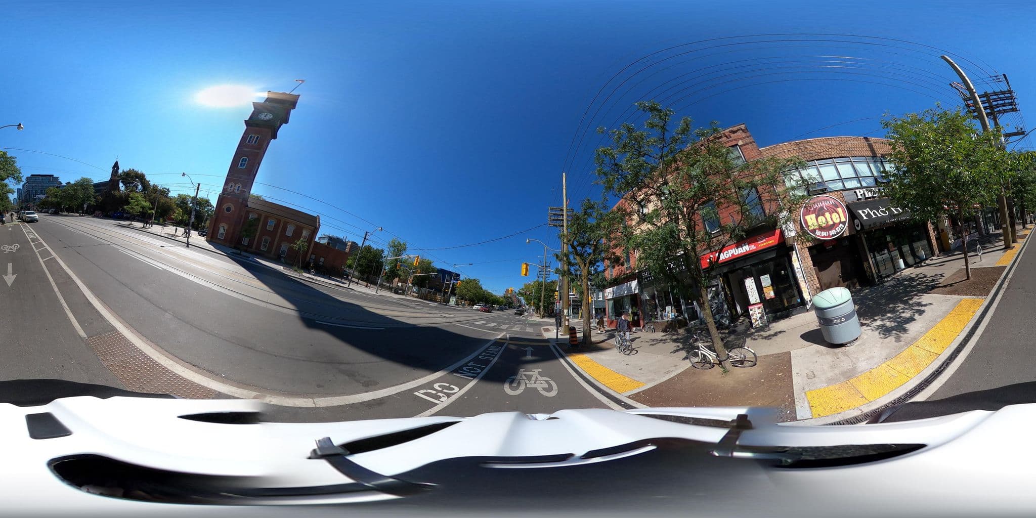 Street view near Junjun Hotel, University — © tallcoleman (CC BY-SA · Mapillary)