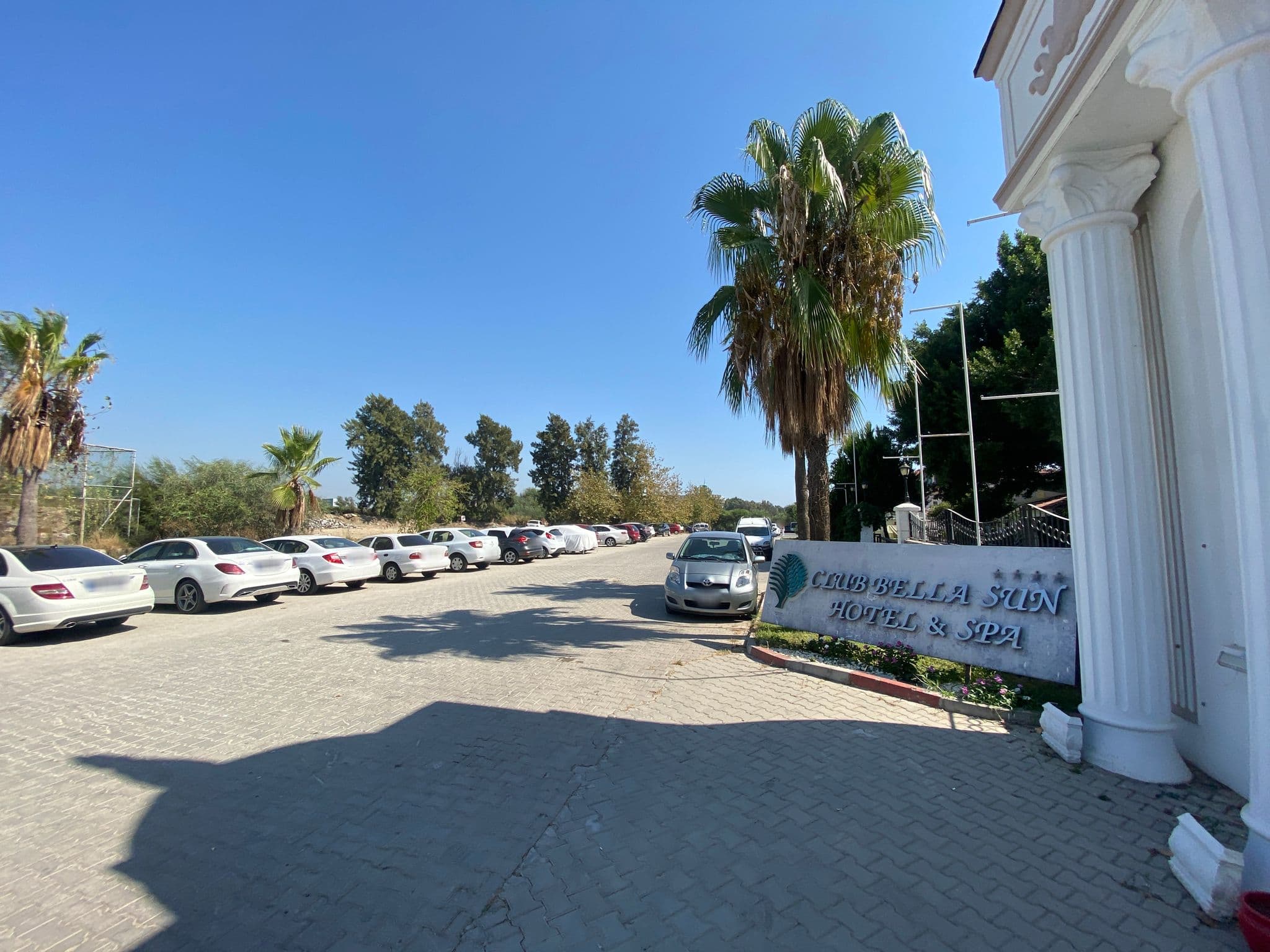 Street view near Club Bella Sun Hotel & Spa, Gültepe — © galua (CC BY-SA · Mapillary)