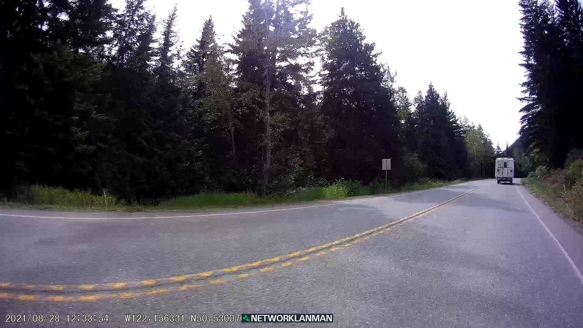 Street view near Rogers Creek Recreation Site, Lillooet — © networklanman (CC BY-SA · Mapillary)