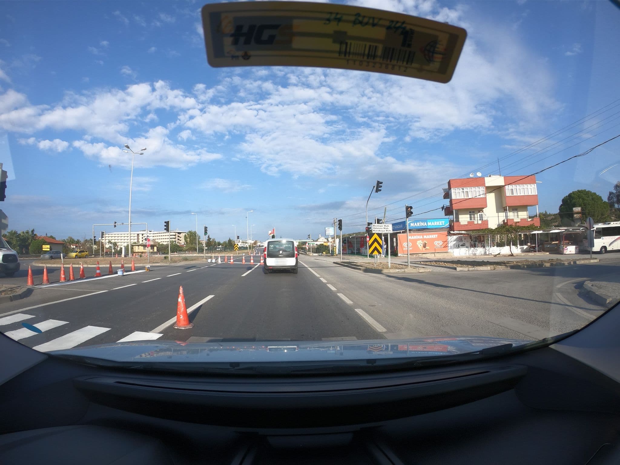 Street view near Raymar Beach Club Hotel, Okurcalar — © krm (CC BY-SA · Mapillary)