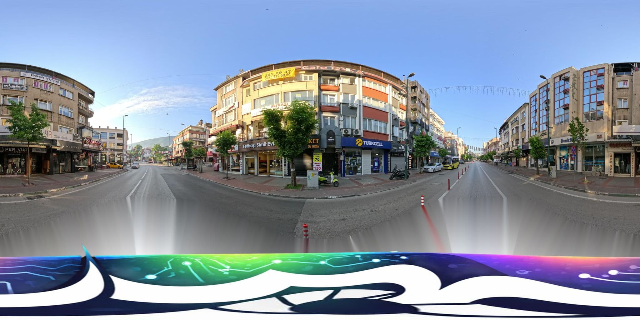 Street view near Setpark Apart Otel, Bursa — © burakonder (CC BY-SA · Mapillary)