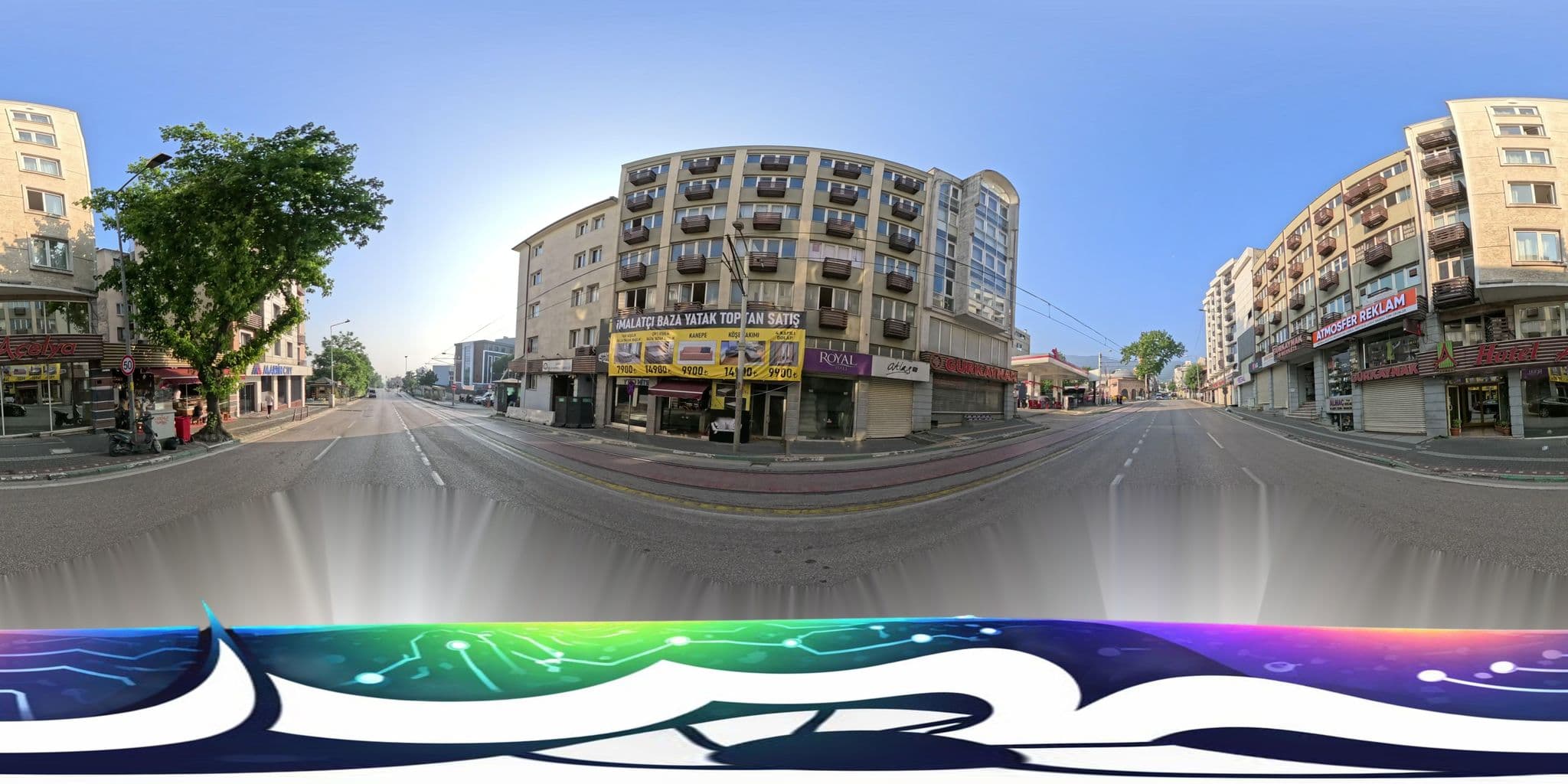 Street view near Açelya Otel, Bursa — © burakonder (CC BY-SA · Mapillary)