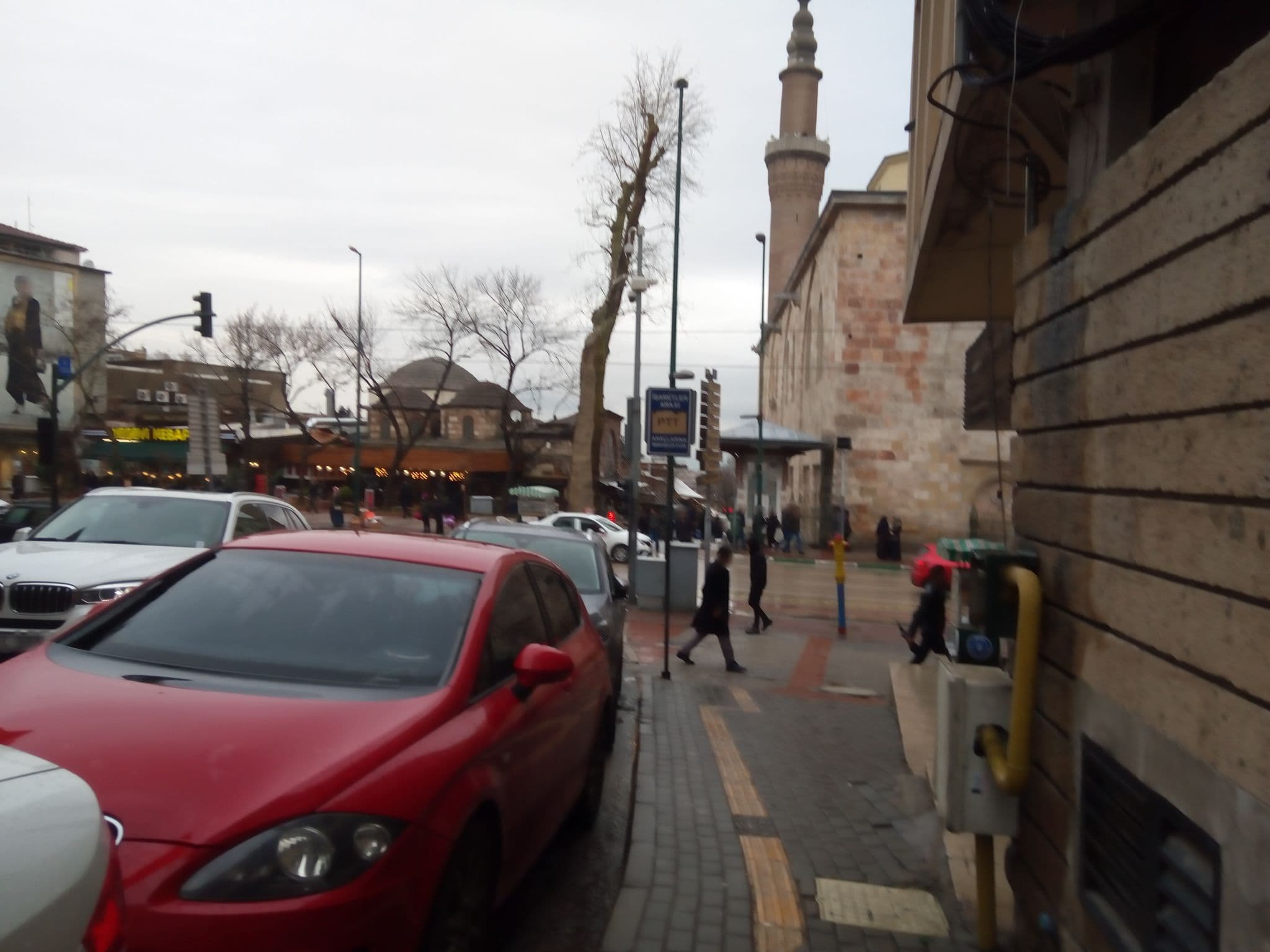 Street view near Bursa Grand Family Hotel, Bursa — © asefakcby (CC BY-SA · Mapillary)