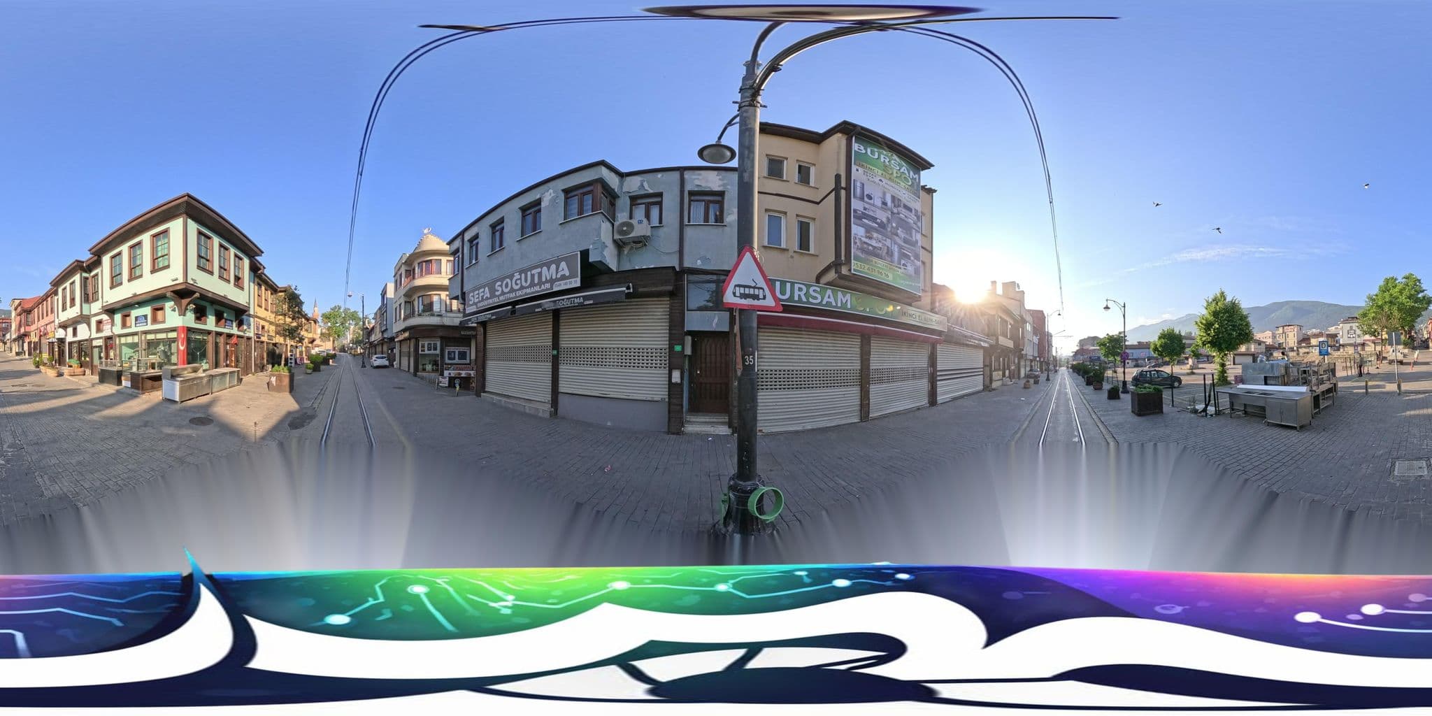 Street view near İpek Yolu Butik Hotel, Bursa — © burakonder (CC BY-SA · Mapillary)