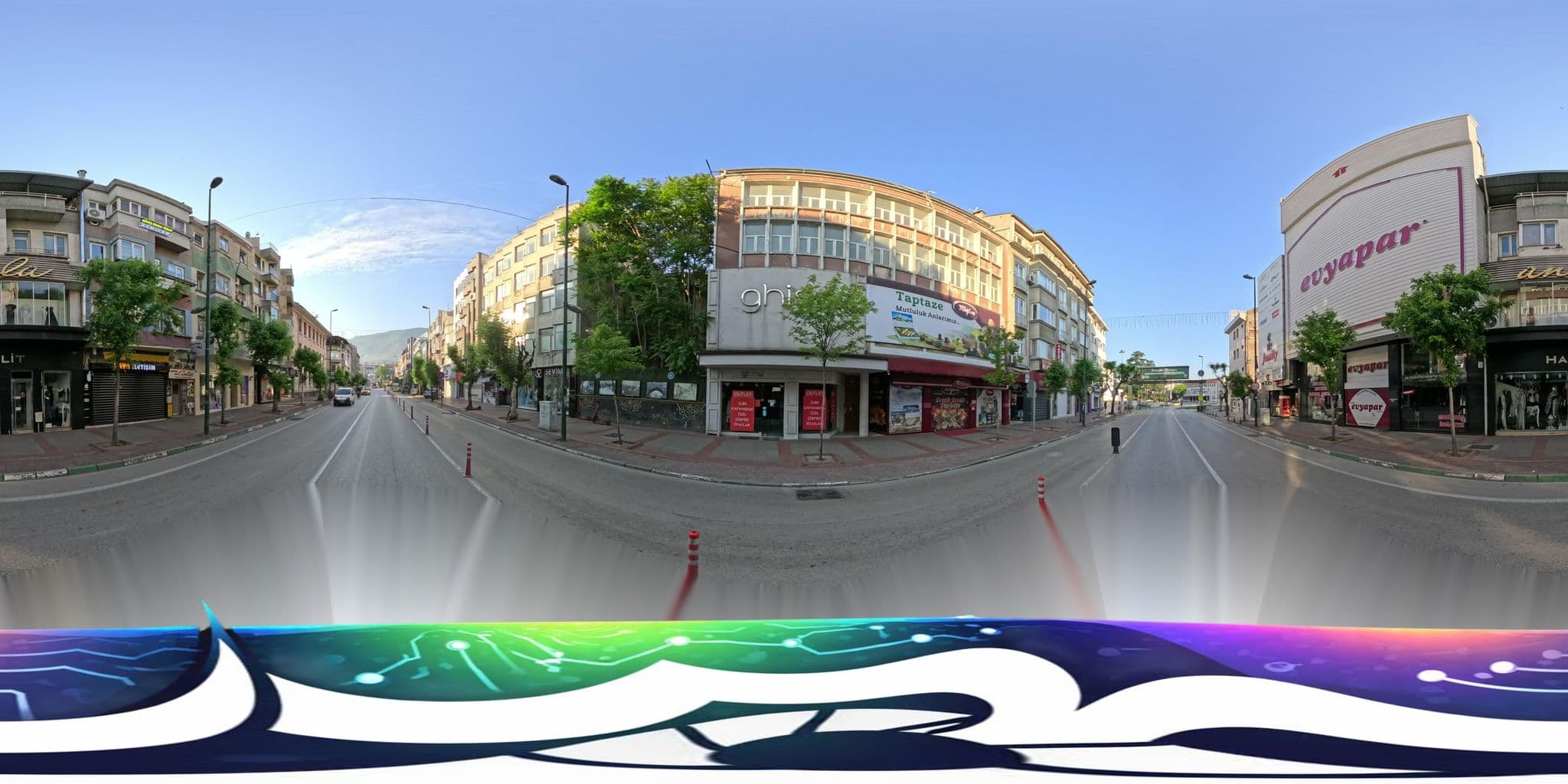 Street view near Konak Suit Apart, Bursa — © burakonder (CC BY-SA · Mapillary)