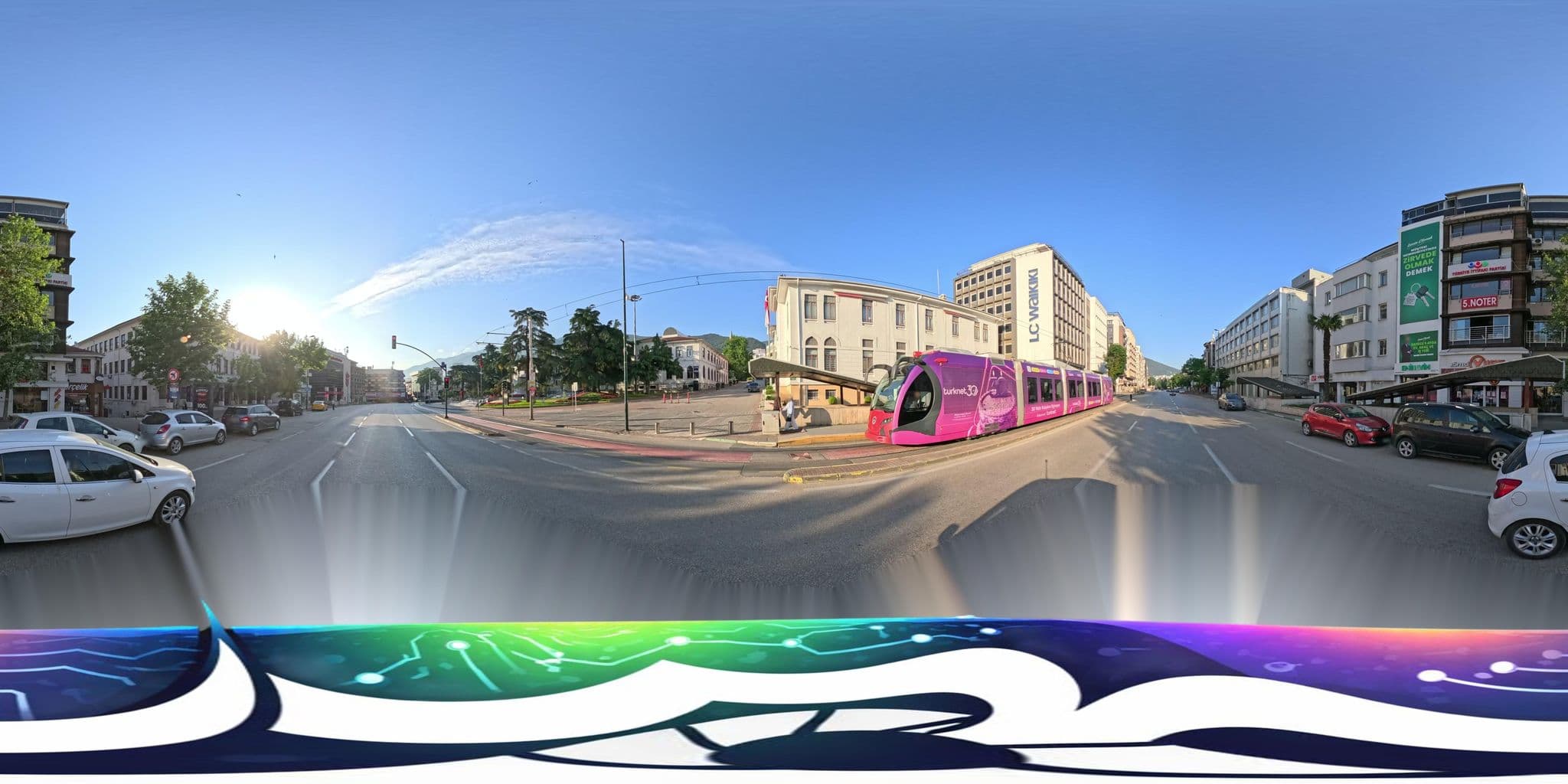 Street view near Almira Hotel, Bursa — © burakonder (CC BY-SA · Mapillary)