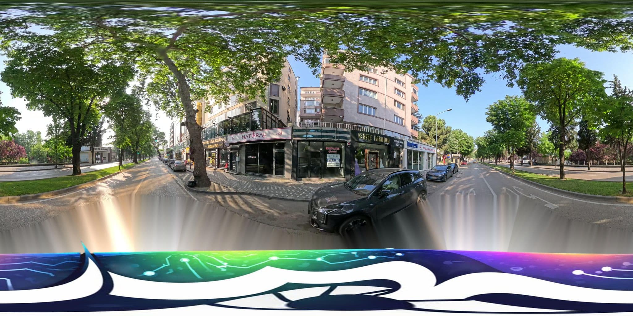 Street view near Golden Pearl Boutique Hotel, Bursa — © burakonder (CC BY-SA · Mapillary)