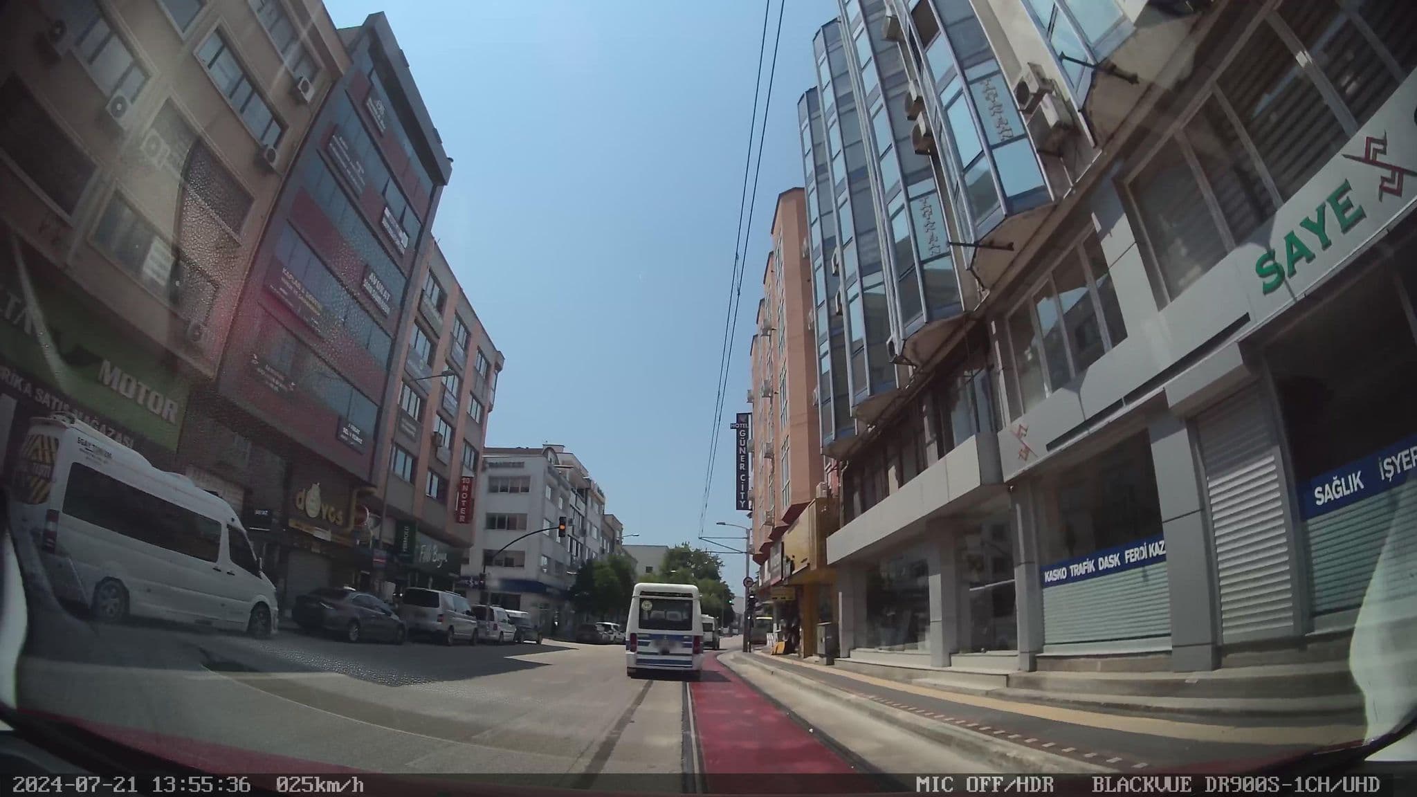 Street view near Güner City Hotel, Bursa — © unen (CC BY-SA · Mapillary)