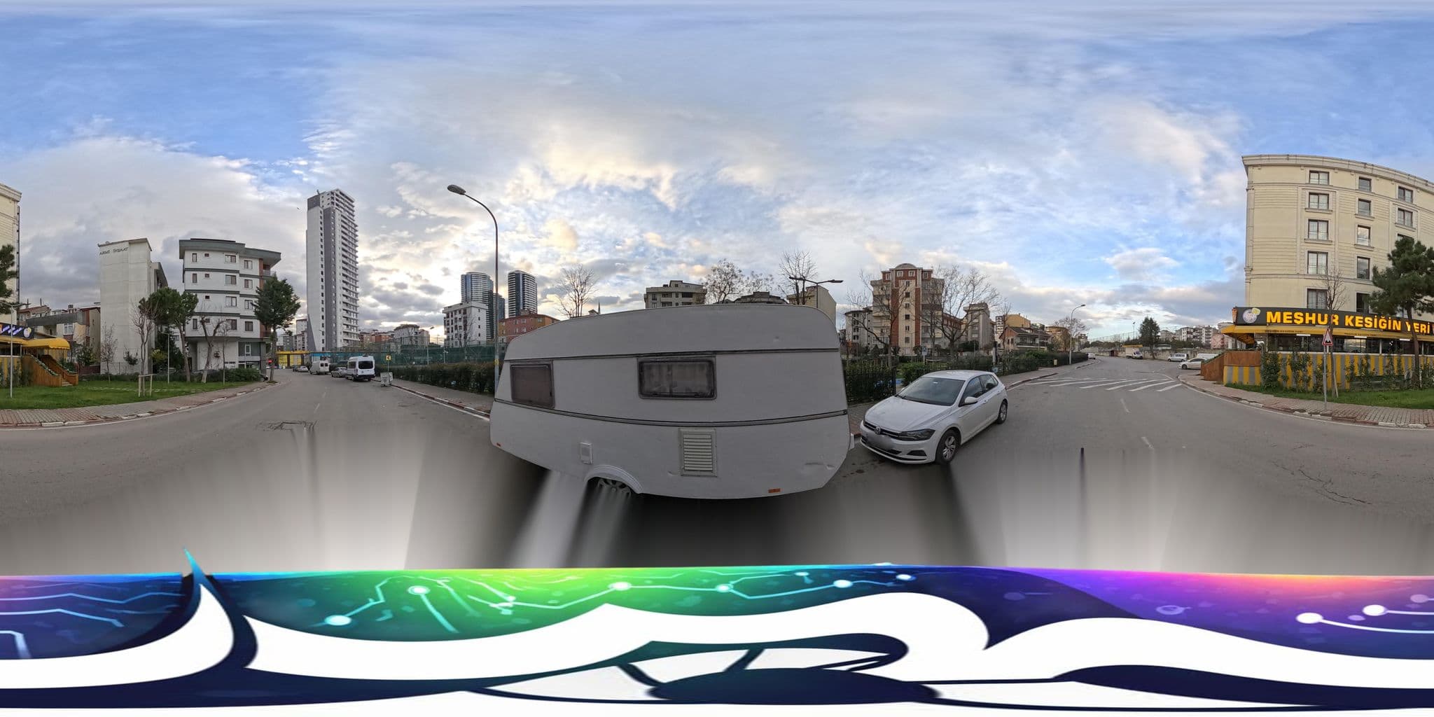 Street view near Villa Vanilla Hotel Istanbul Asia, Maltepe — © burakonder (CC BY-SA · Mapillary)