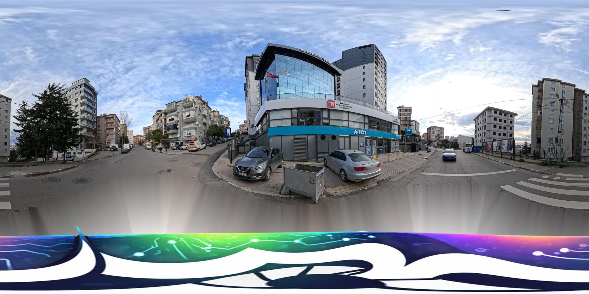 Street view near Aya Nikolas, Maltepe — © burakonder (CC BY-SA · Mapillary)