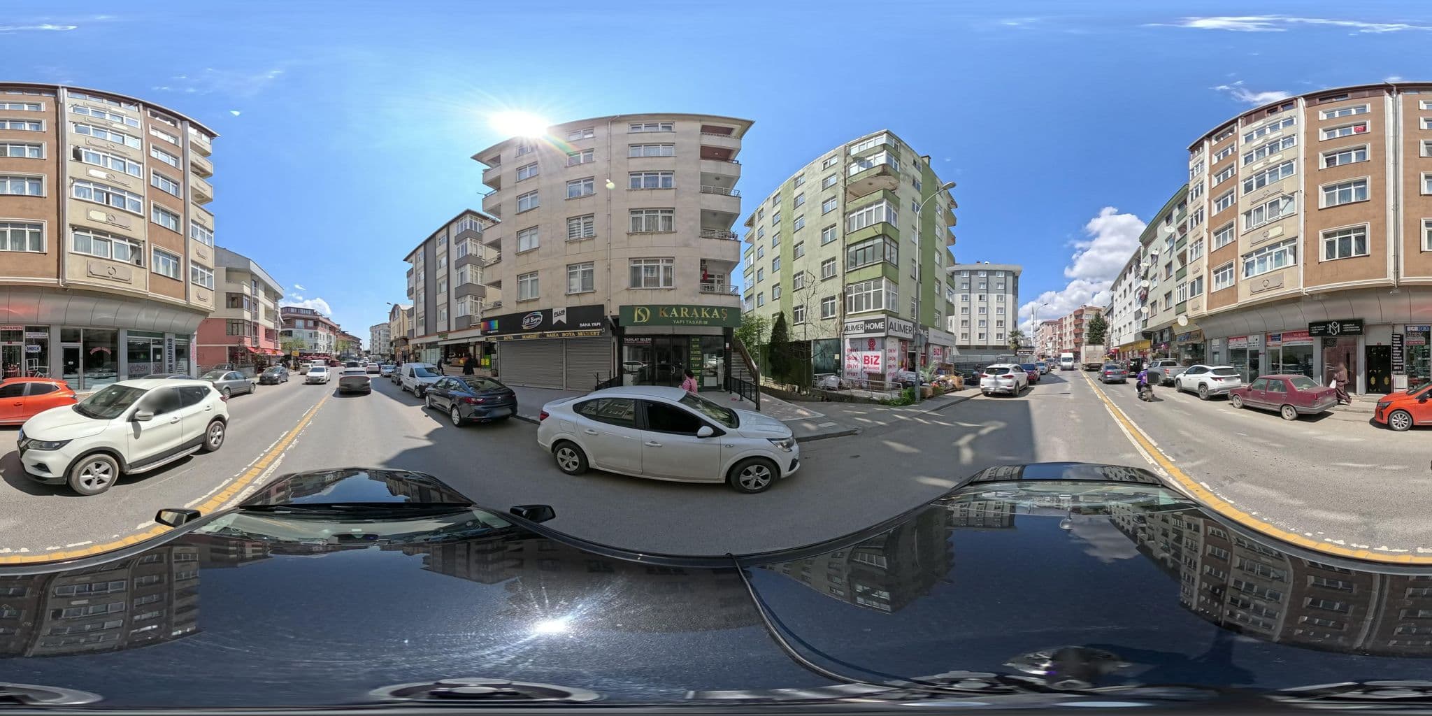 Street view near Sueno hotels beach side, Sultanbeyli — © burakonder (CC BY-SA · Mapillary)