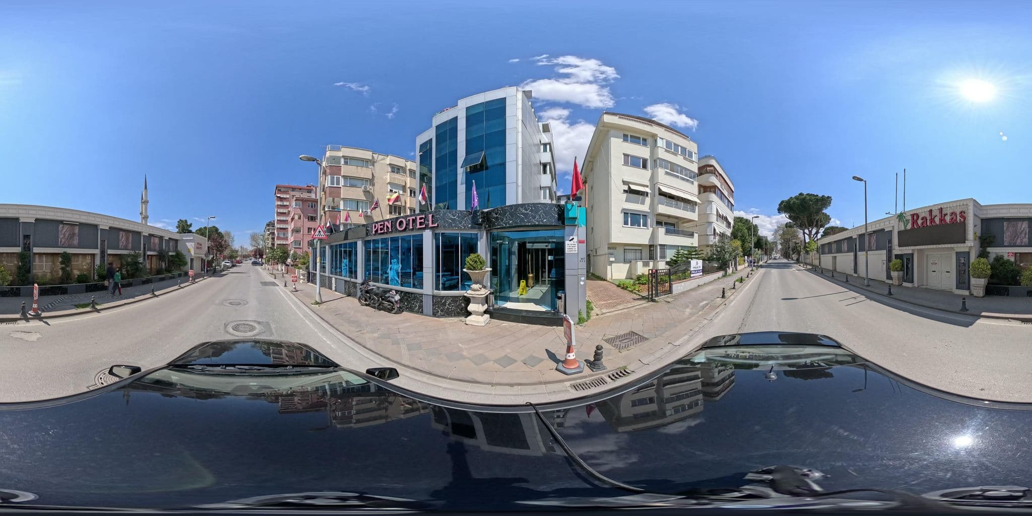 Street view near Agrigento Pen Otel Ball Room, Adalar — © burakonder (CC BY-SA · Mapillary)