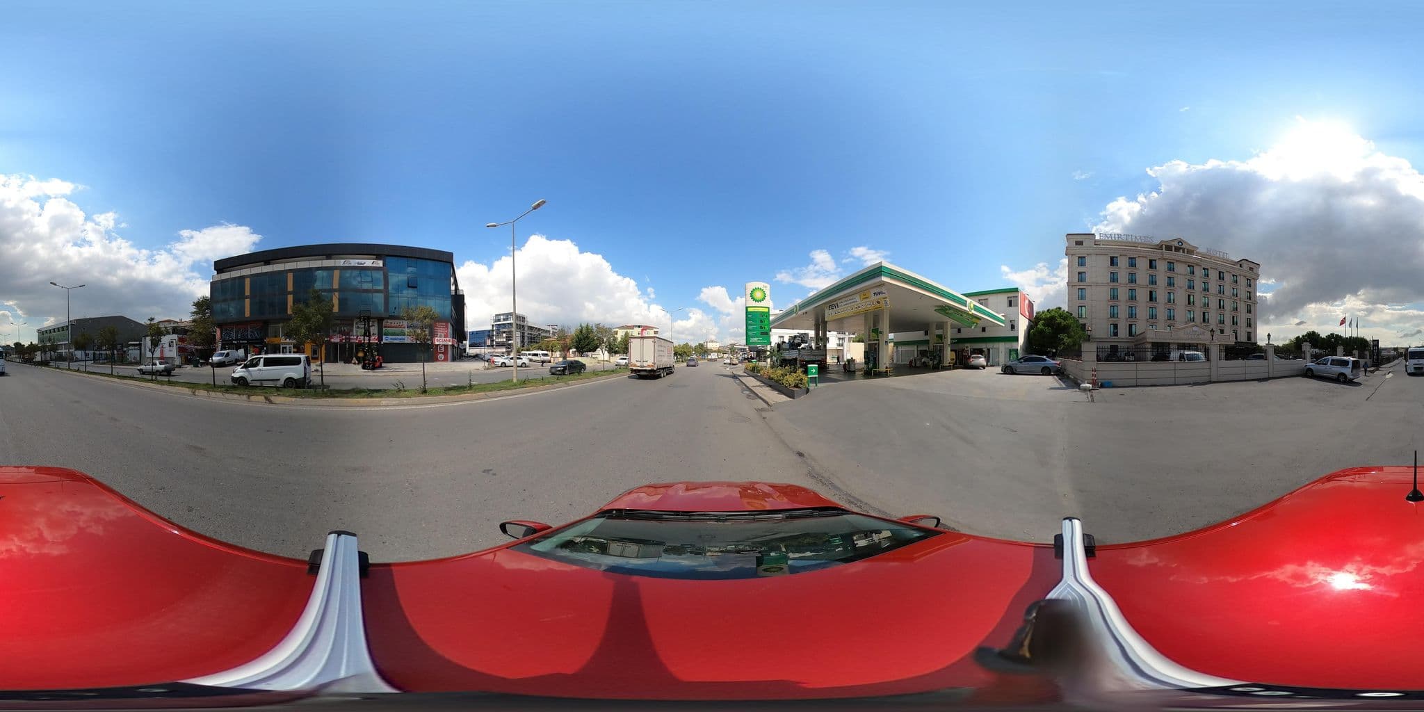 Street view near Emirtimes Otel, Balçık — © ademturkmen (CC BY-SA · Mapillary)