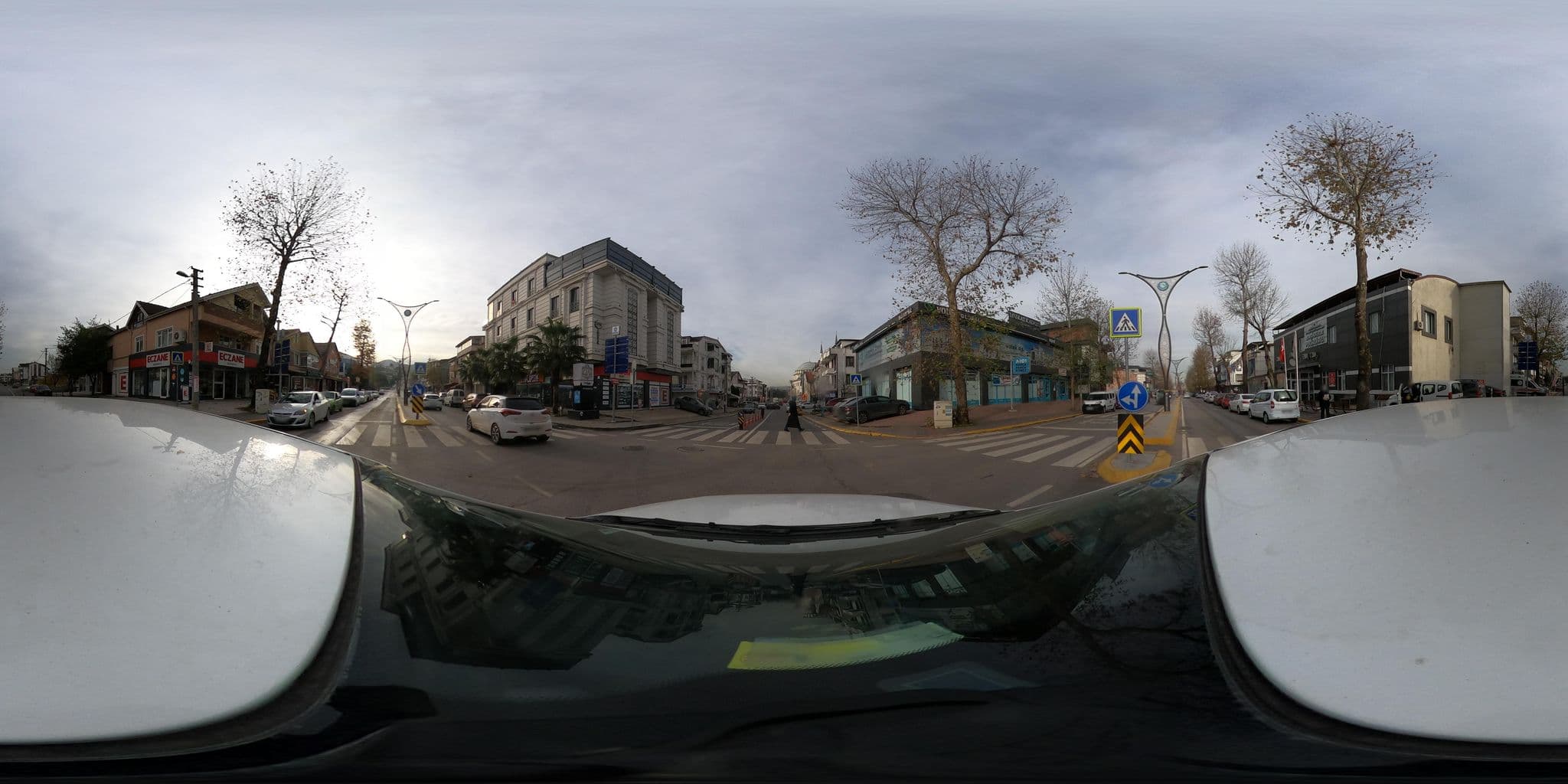 Street view near D’lux Boutique Hotel, Yuvacık — © Zafer (CC BY-SA · Mapillary)