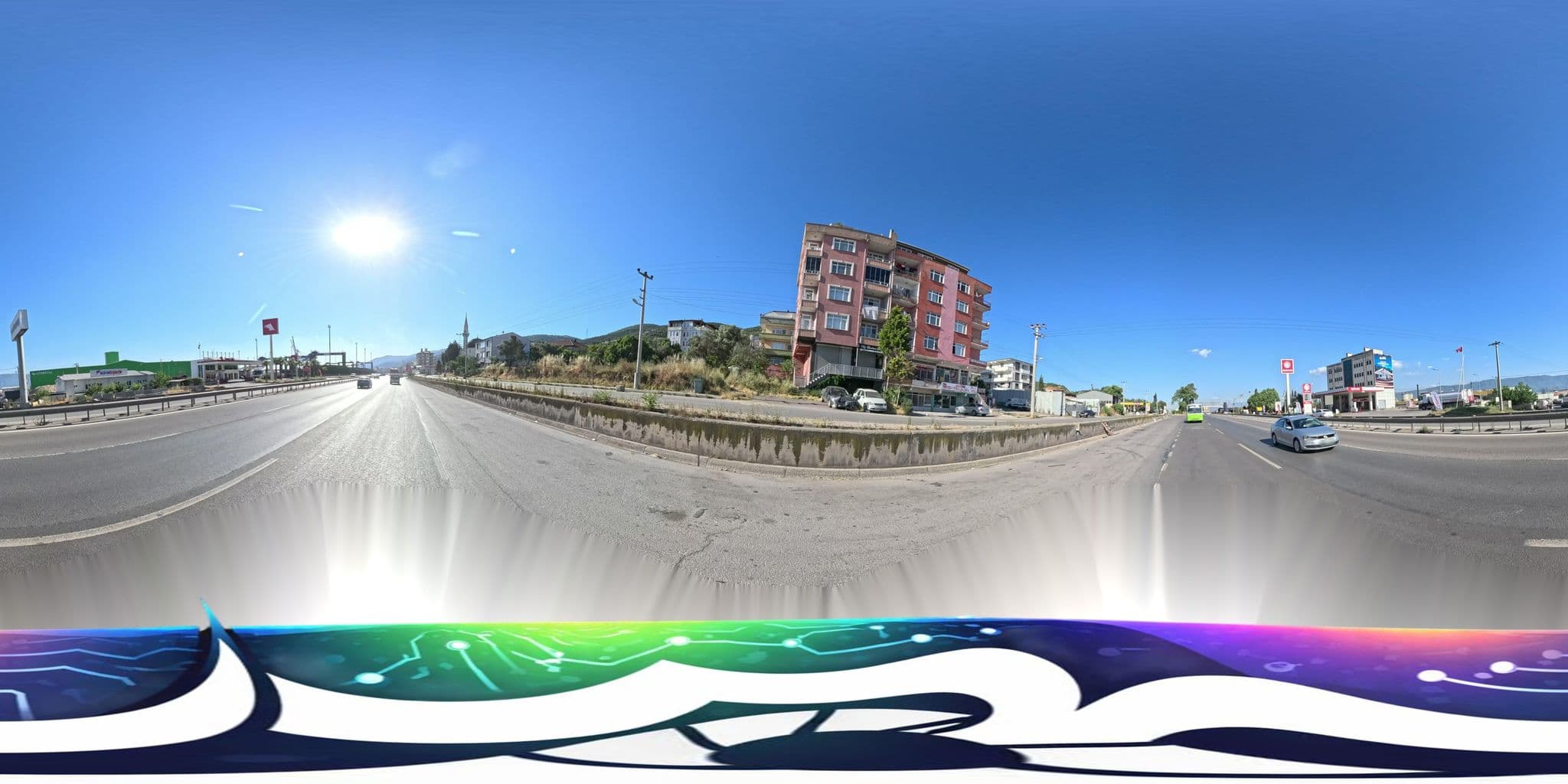 Street view near İstikbal Hotel, Körfez — © burakonder (CC BY-SA · Mapillary)