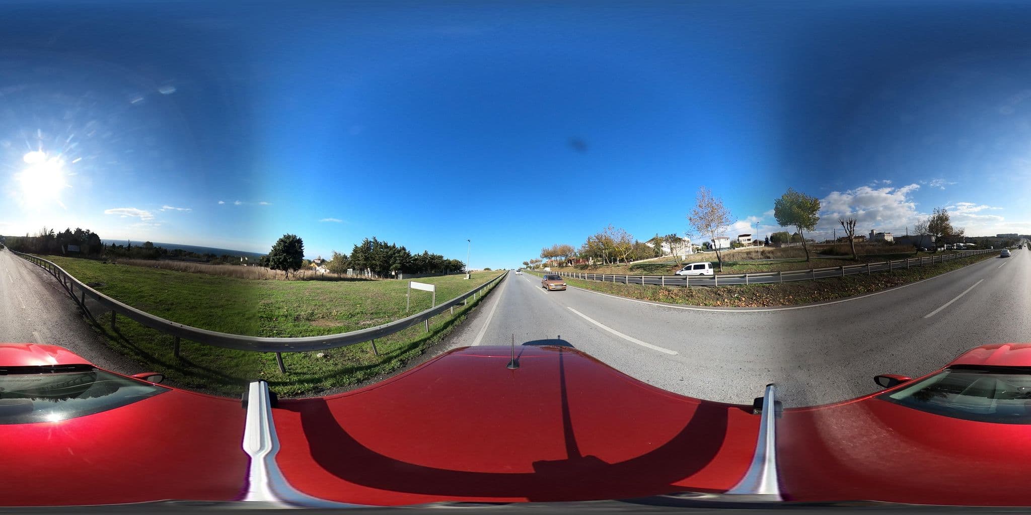 Street view near Gençler Hotel, Kumburgaz — © ademturkmen (CC BY-SA · Mapillary)