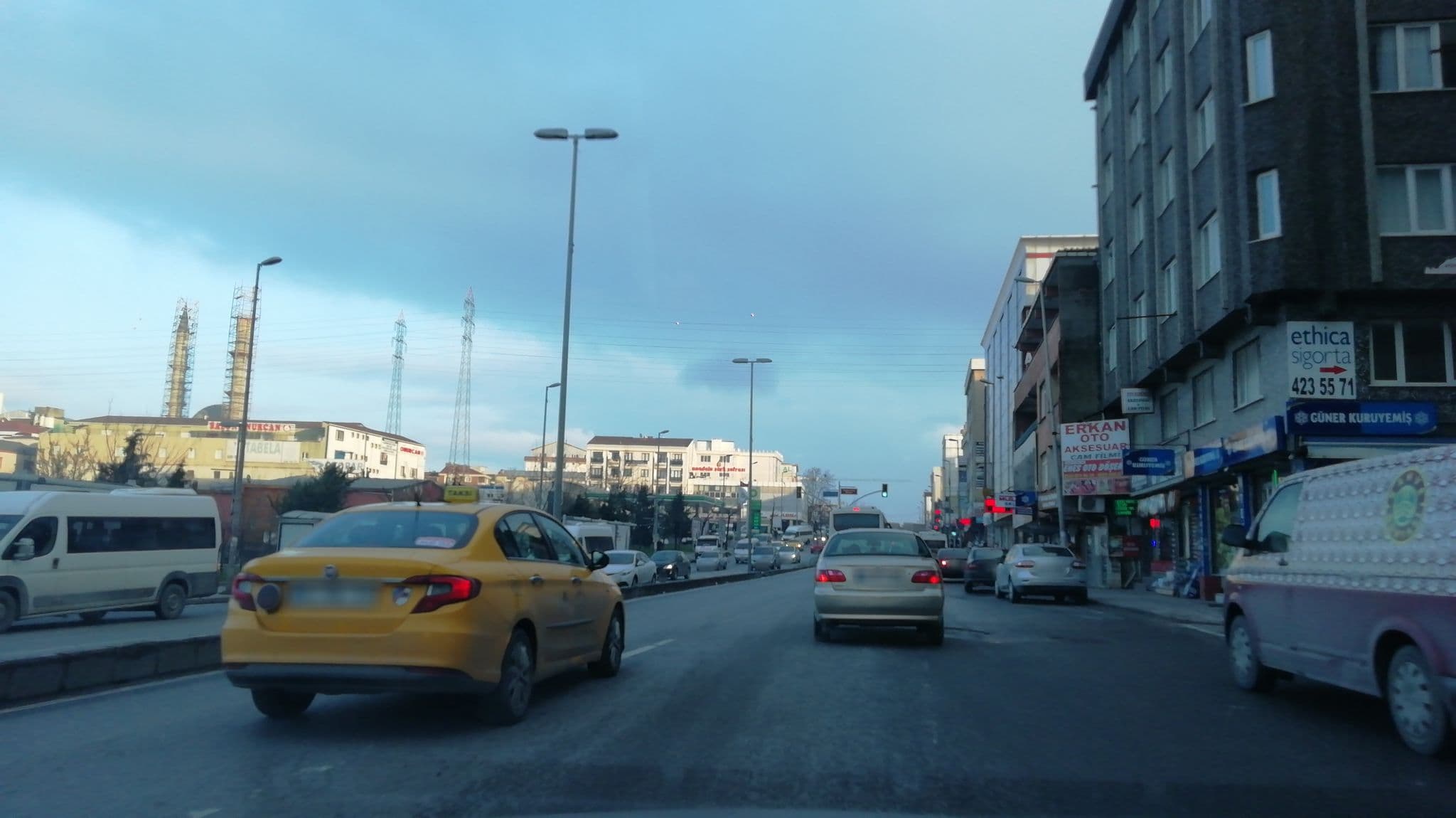 Street view near RED ROOM OTEL, Esenyurt — © okansafak (CC BY-SA · Mapillary)