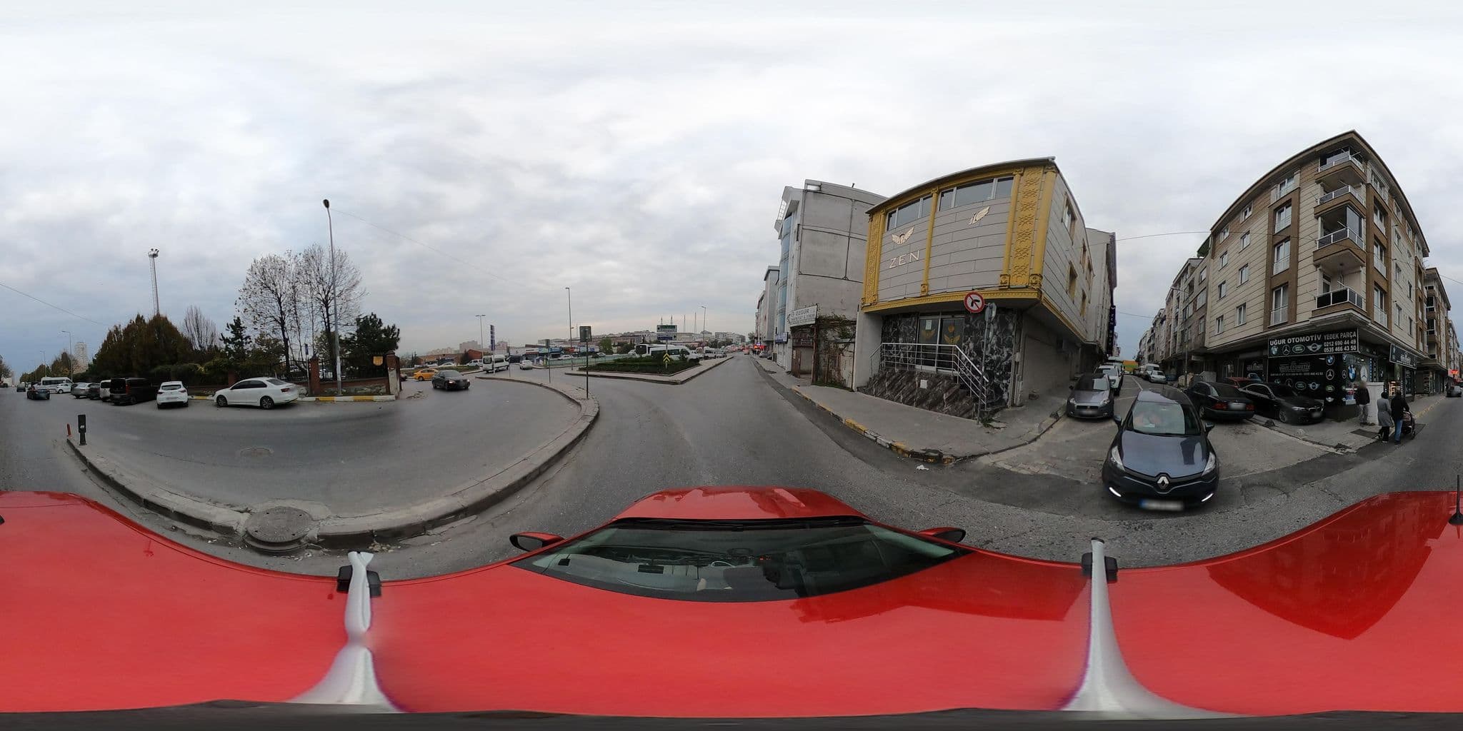 Street view near Zen Suit Otel, Esenyurt — © ademturkmen (CC BY-SA · Mapillary)