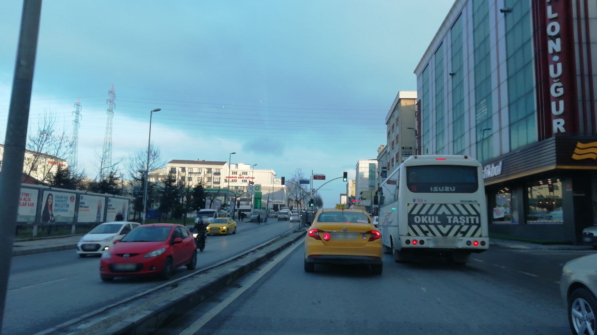 Street view near Merii Otel, Esenyurt — © okansafak (CC BY-SA · Mapillary)