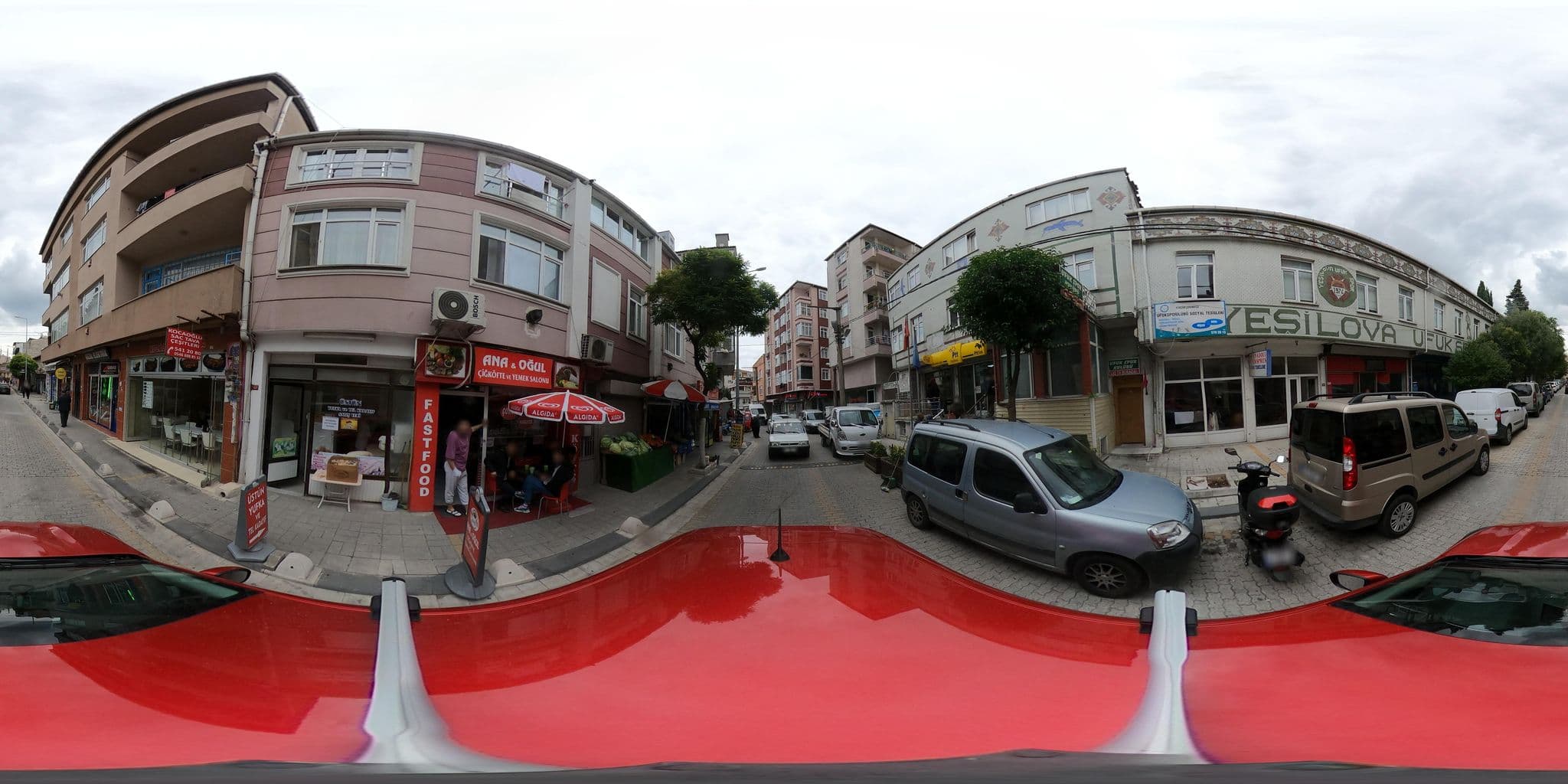 Street view near Granny's Wellness Oasis, Küçükçekmece — © ademturkmen (CC BY-SA · Mapillary)