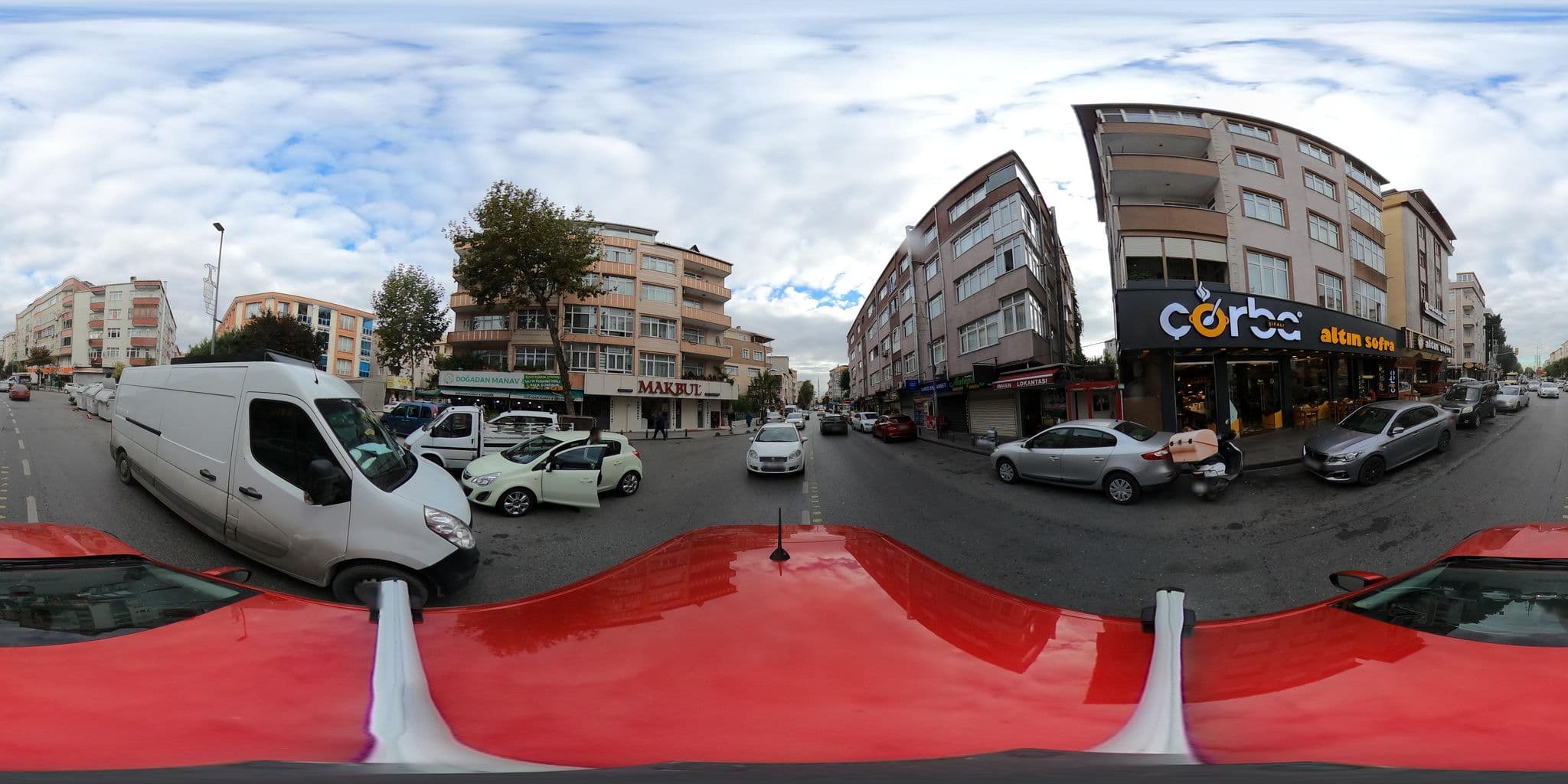 Street view near Avrupa Yakası Günlük Kiralık Daire, Küçükçekmece — © ademturkmen (CC BY-SA · Mapillary)