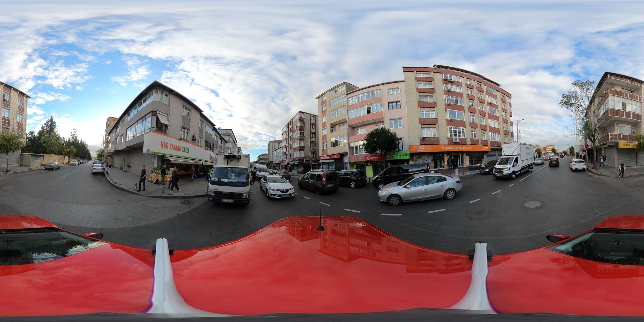 Street view near büyük abant oteli, Küçükçekmece — © ademturkmen (CC BY-SA · Mapillary)